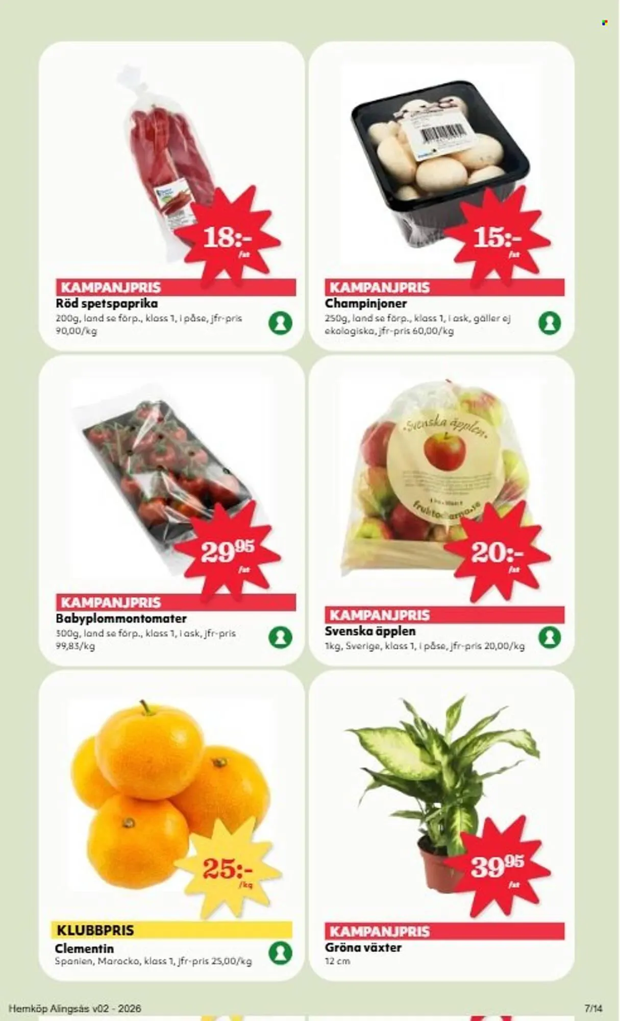 Hemköp reklamblad från 5 januari till 11 januari 2026 - Reklamblad sidor 7