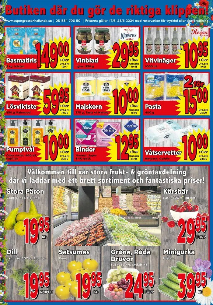 Veckans erbjudande! från 17 juni till 1 juli 2024 - Reklamblad sidor 4