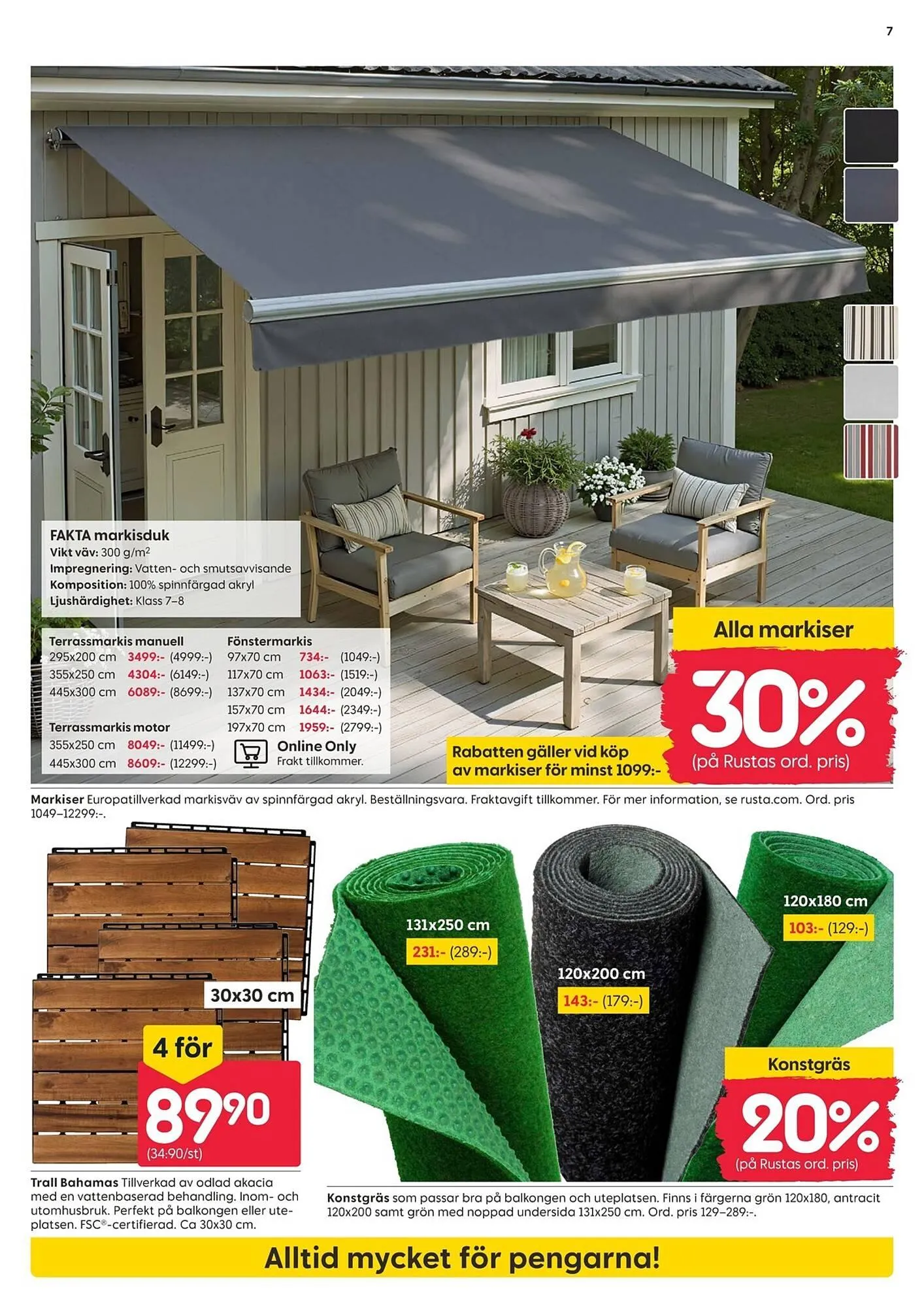 Rusta reklamblad från 9 mars till 15 mars 2026 - Reklamblad sidor 7