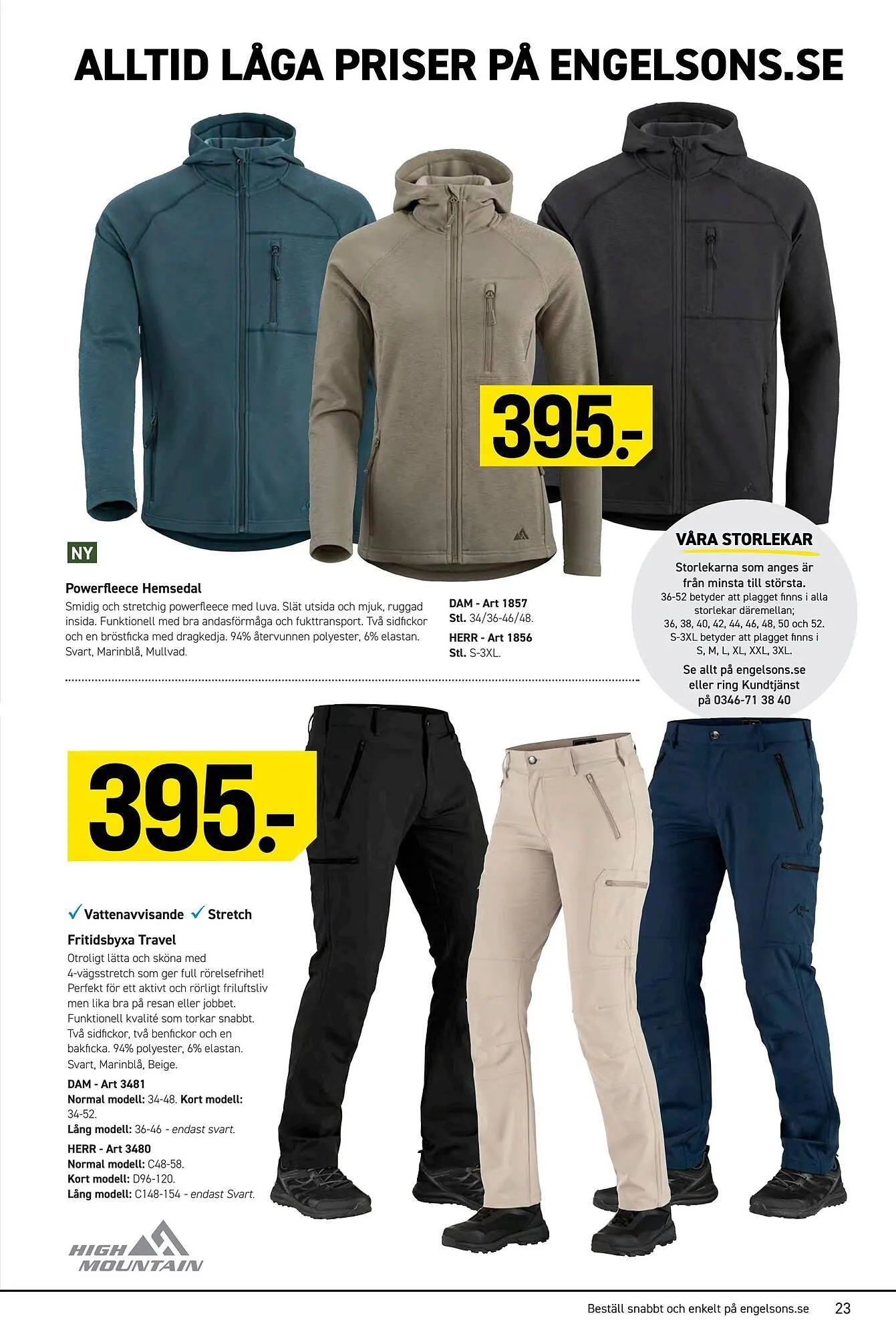 Engelsons reklamblad från 1 september till 3 september 2025 - Reklamblad sidor 23