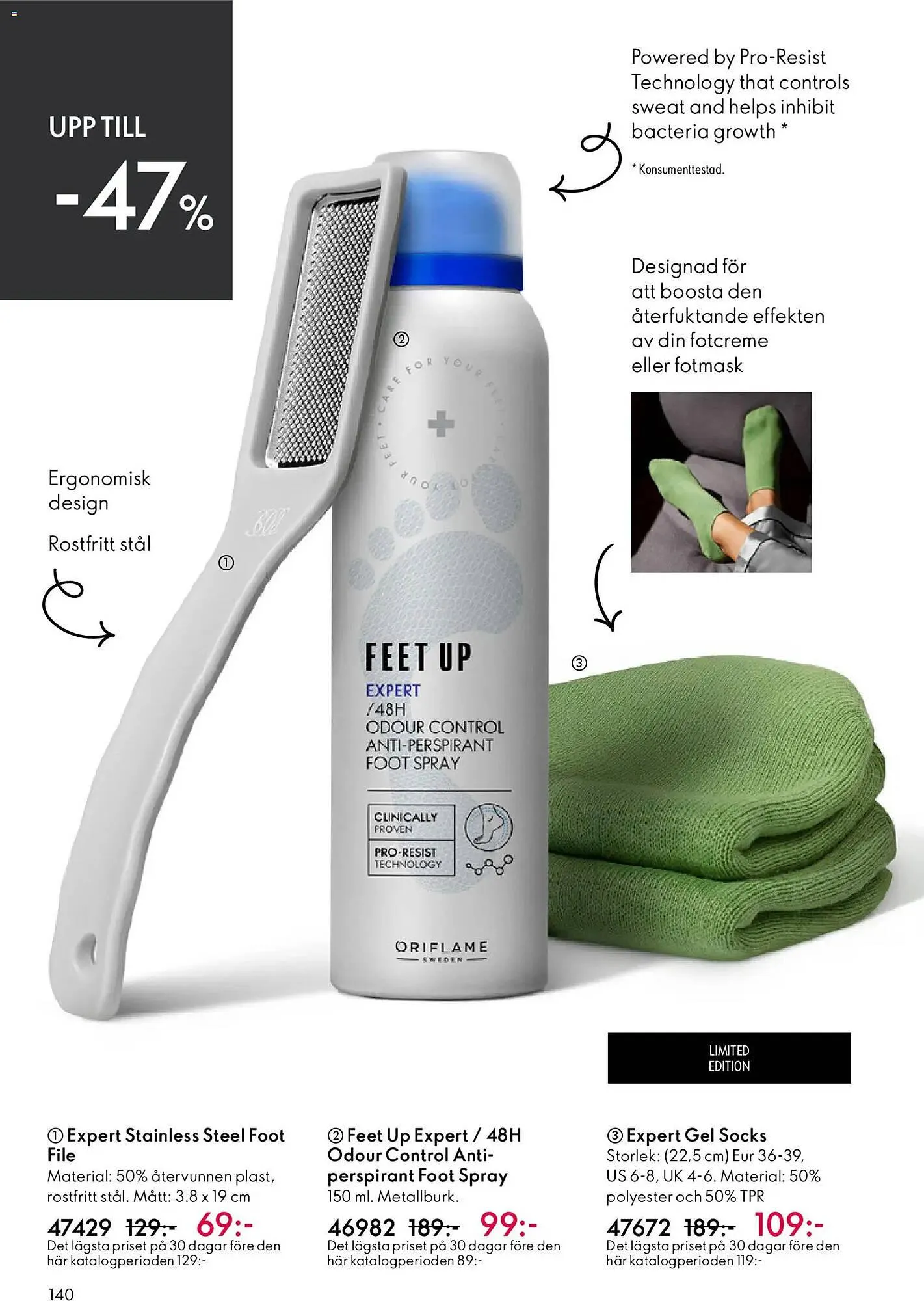 Oriflame reklamblad från 22 april till 12 maj 2026 - Reklamblad sidor 140