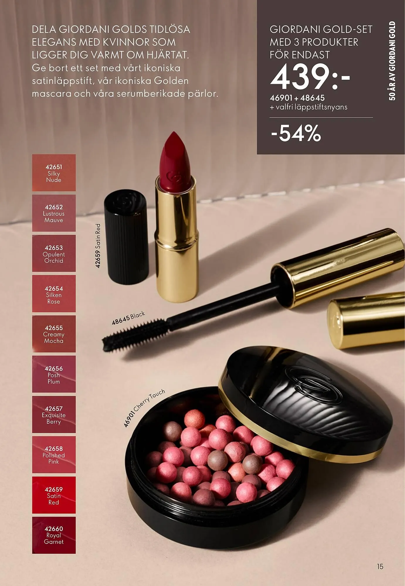 Oriflame reklamblad från 18 februari till 10 mars 2026 - Reklamblad sidor 15