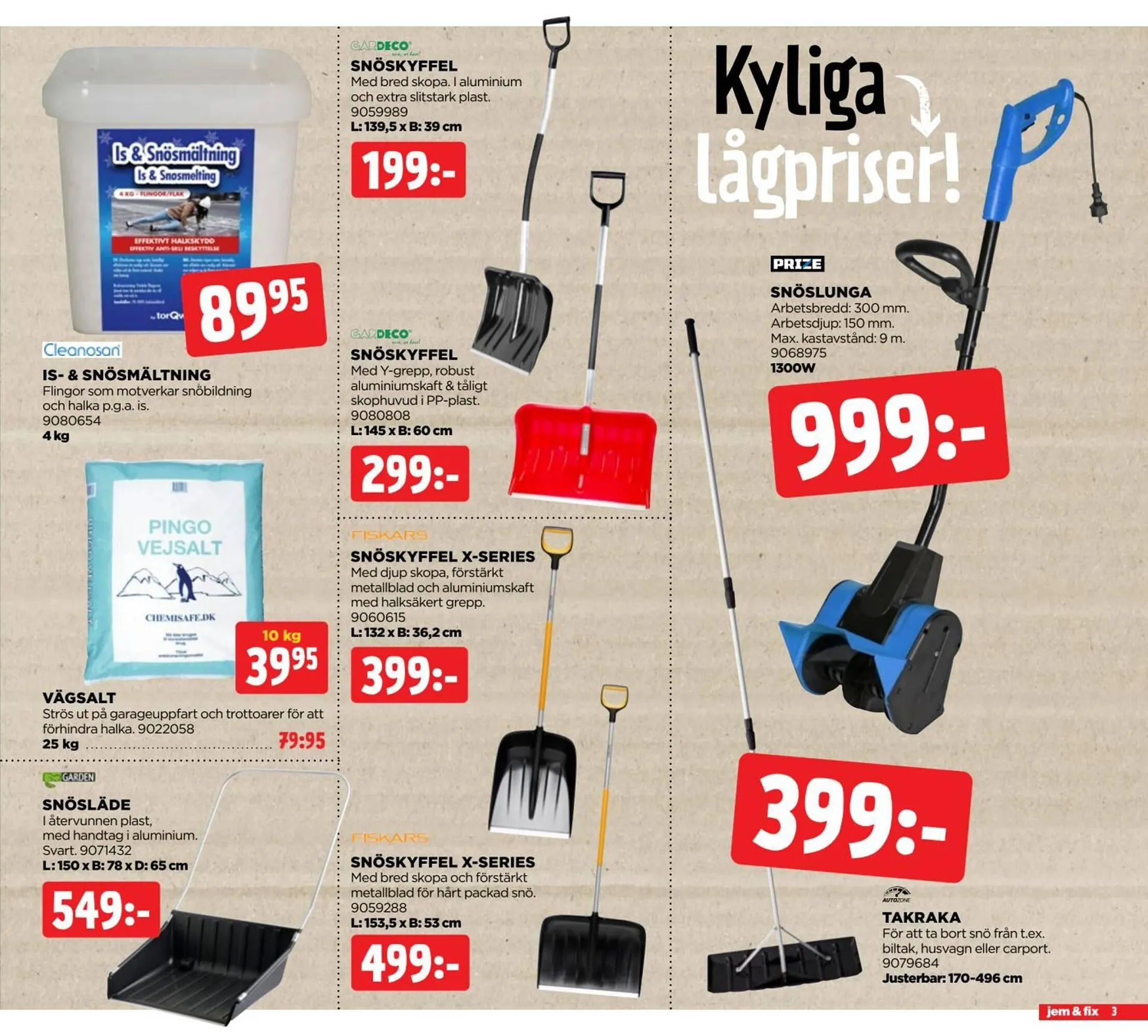 Jem&Fix reklamblad från 8 december till 22 december 2025 - Reklamblad sidor 3