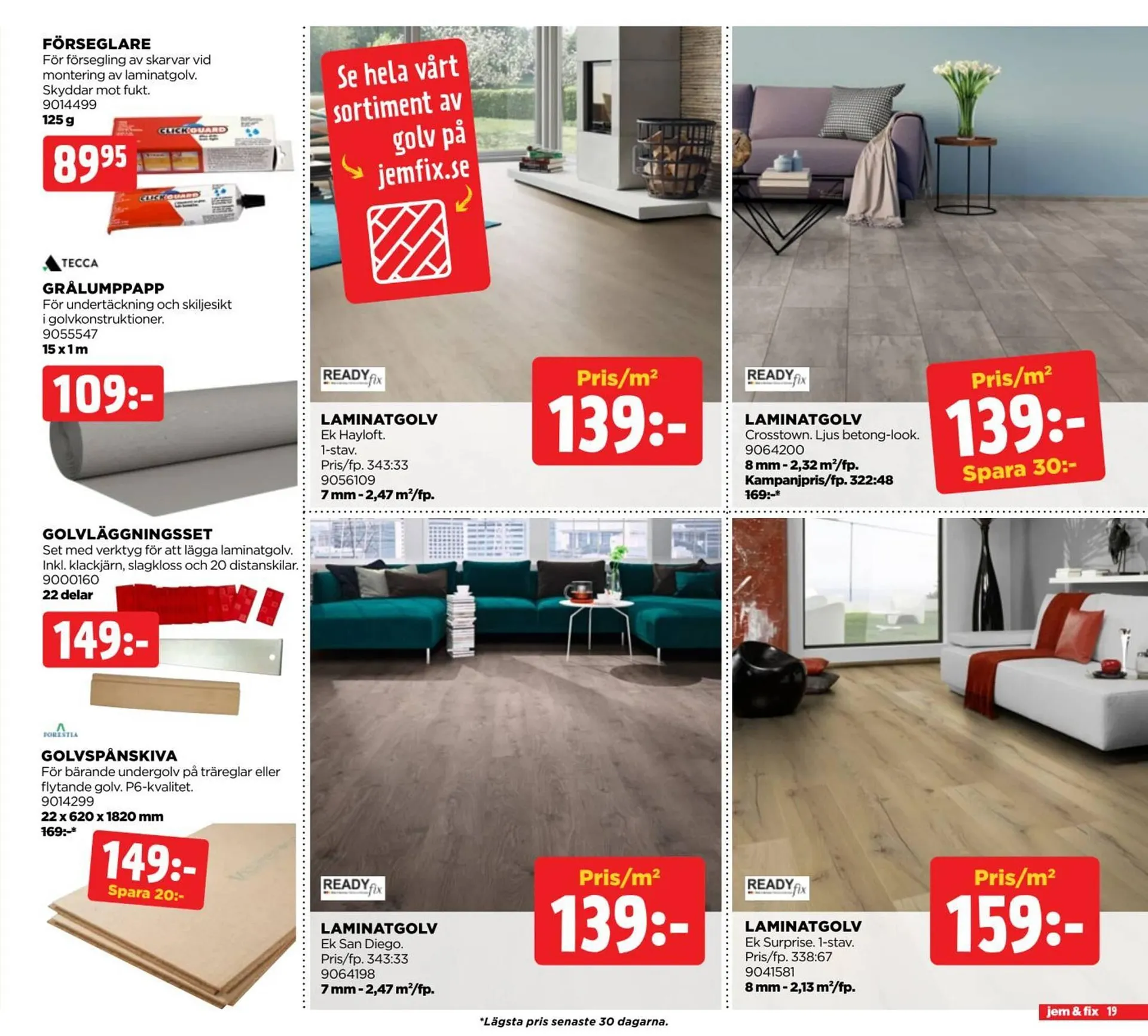 Jem&Fix reklamblad från 20 april till 4 maj 2026 - Reklamblad sidor 19