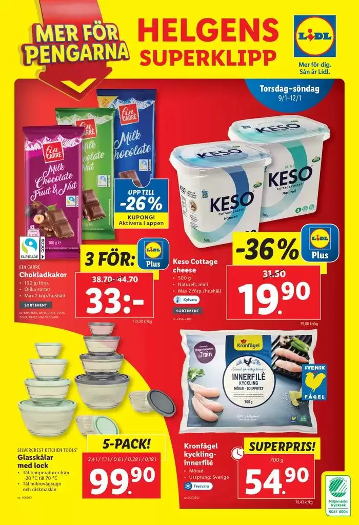 Aktuella deals och erbjudanden från 6 januari till 12 januari 2025 - Reklamblad sidor 26