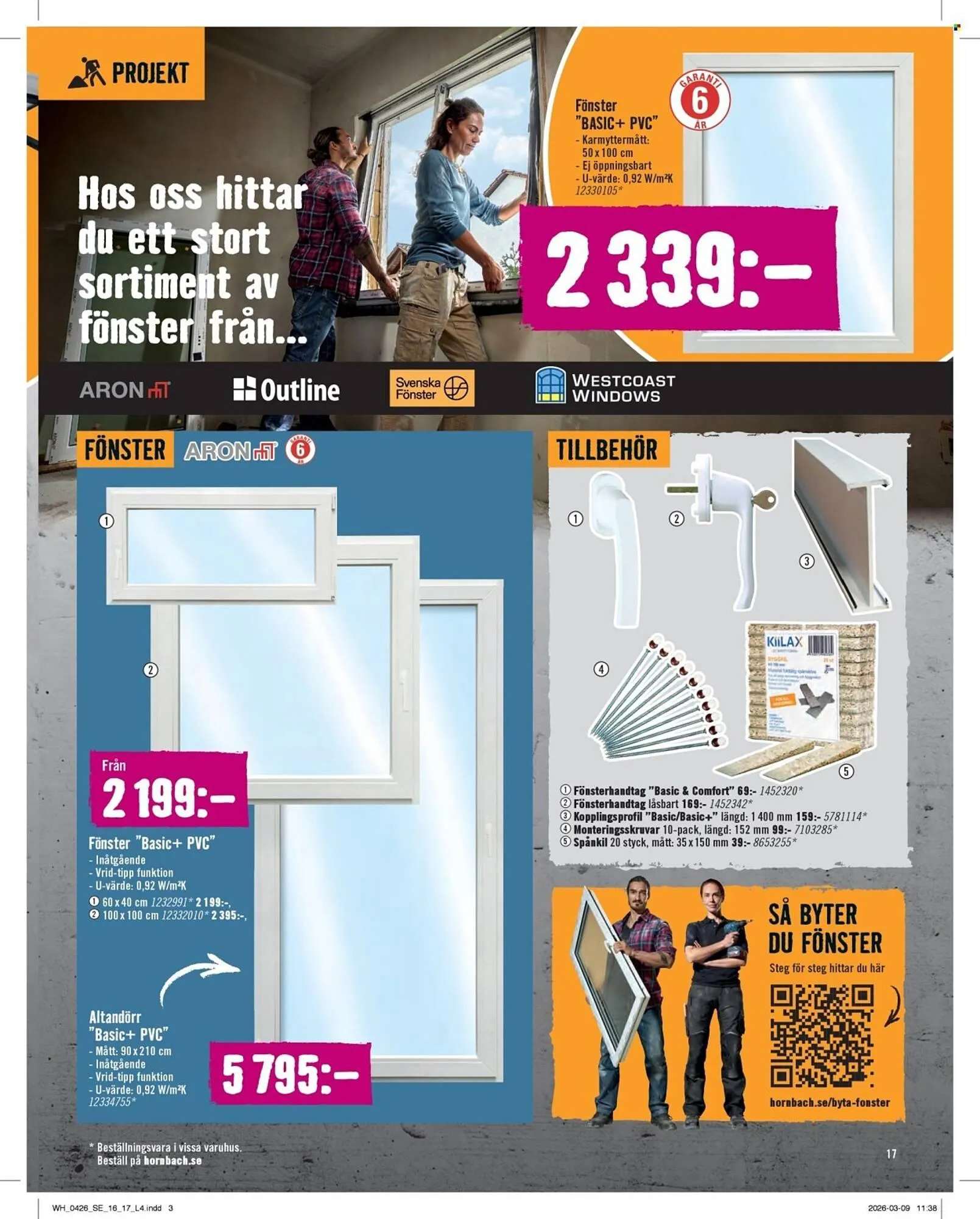Hornbach reklamblad från 1 april till 30 april 2026 - Reklamblad sidor 17