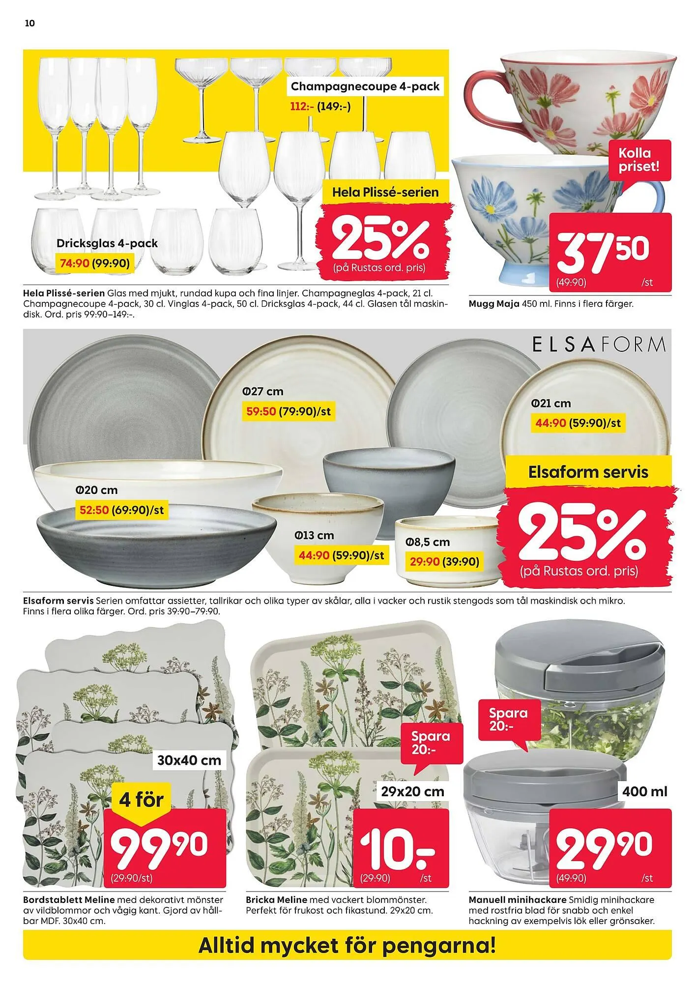 Rusta reklamblad från 18 augusti till 23 augusti 2025 - Reklamblad sidor 10