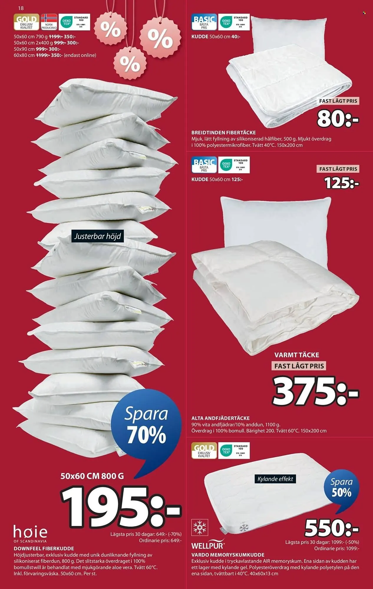 JYSK reklamblad från 2 juni till 15 juni 2025 - Reklamblad sidor 18
