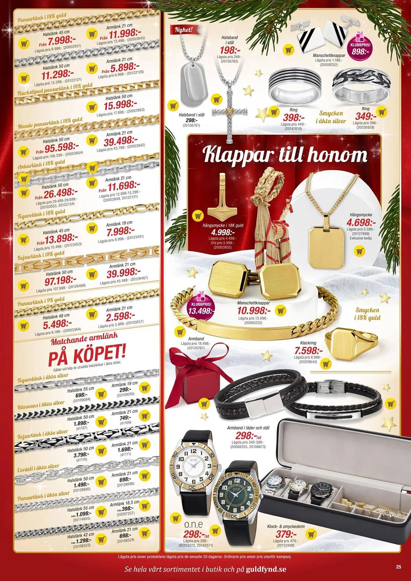 Guldfynd reklamblad från 14 november till 24 december 2024 - Reklamblad sidor 25