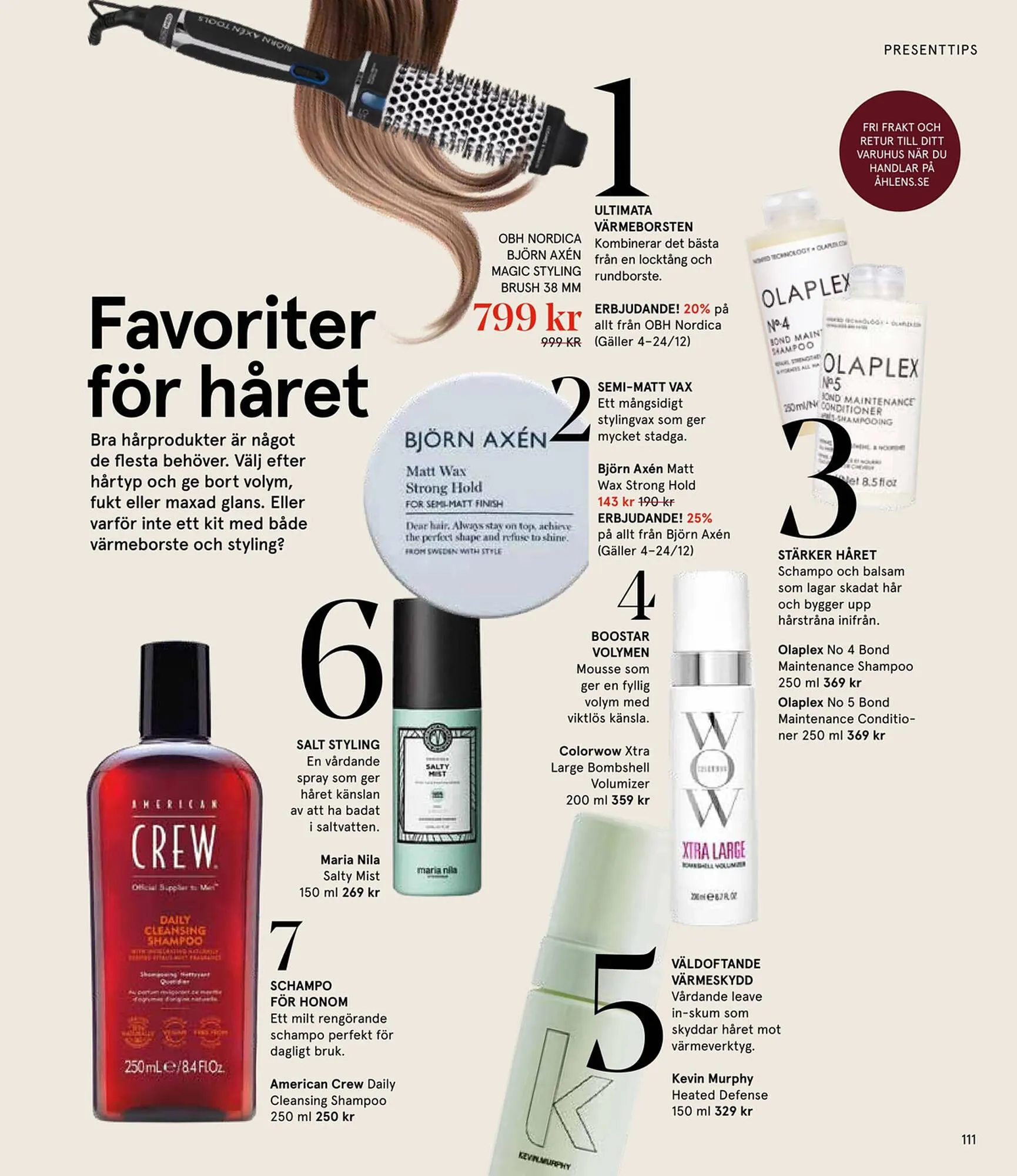 Åhléns reklamblad från 25 november till 24 december 2024 - Reklamblad sidor 111