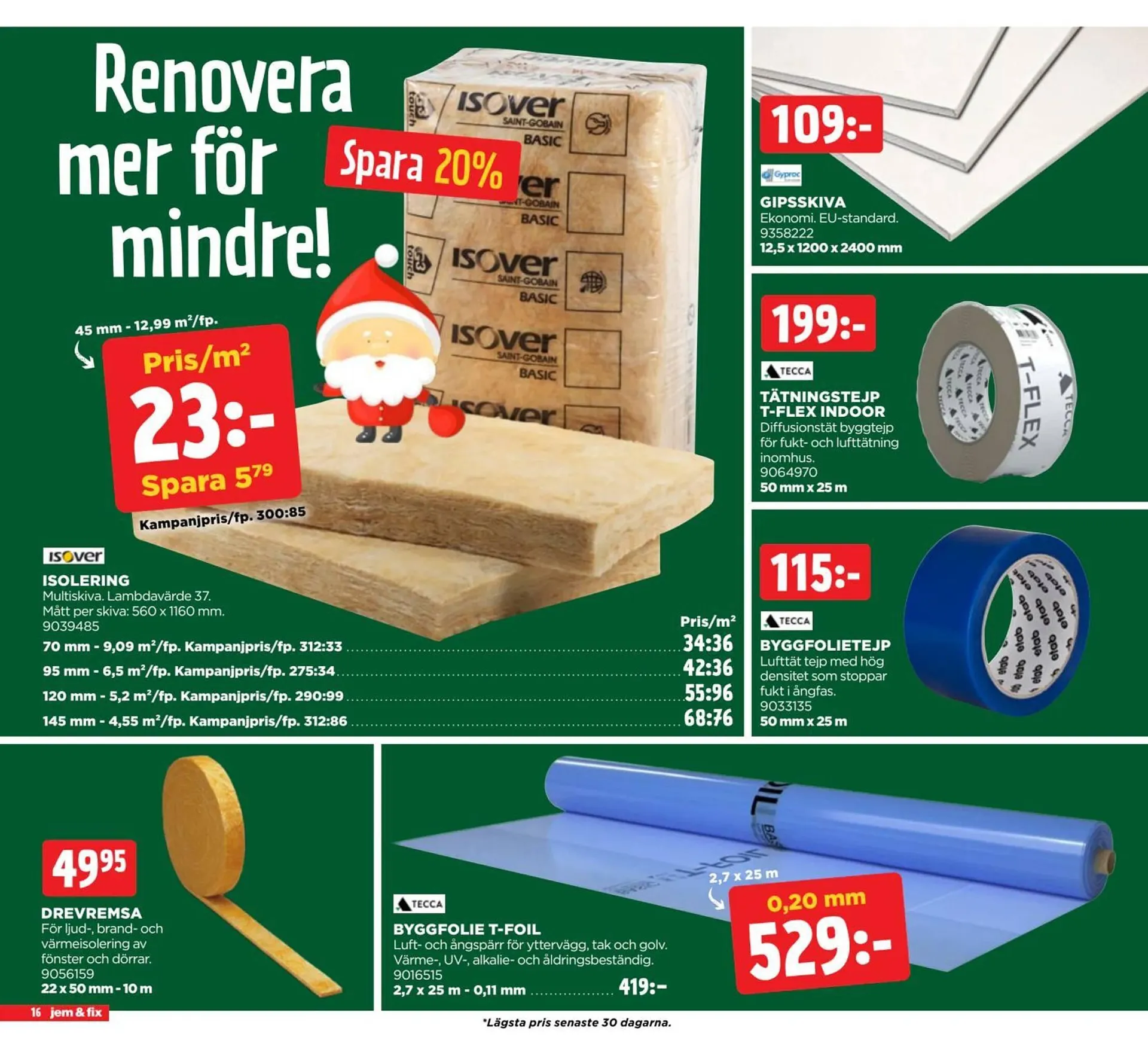 Jem&Fix reklamblad från 24 november till 7 december 2025 - Reklamblad sidor 16