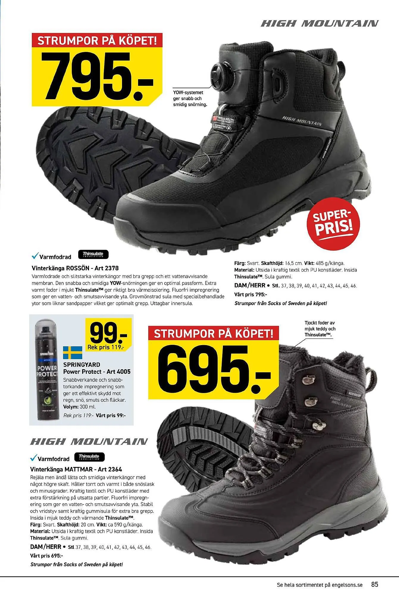 Engelsons reklamblad från 23 oktober till 30 november 2023 - Reklamblad sidor 85