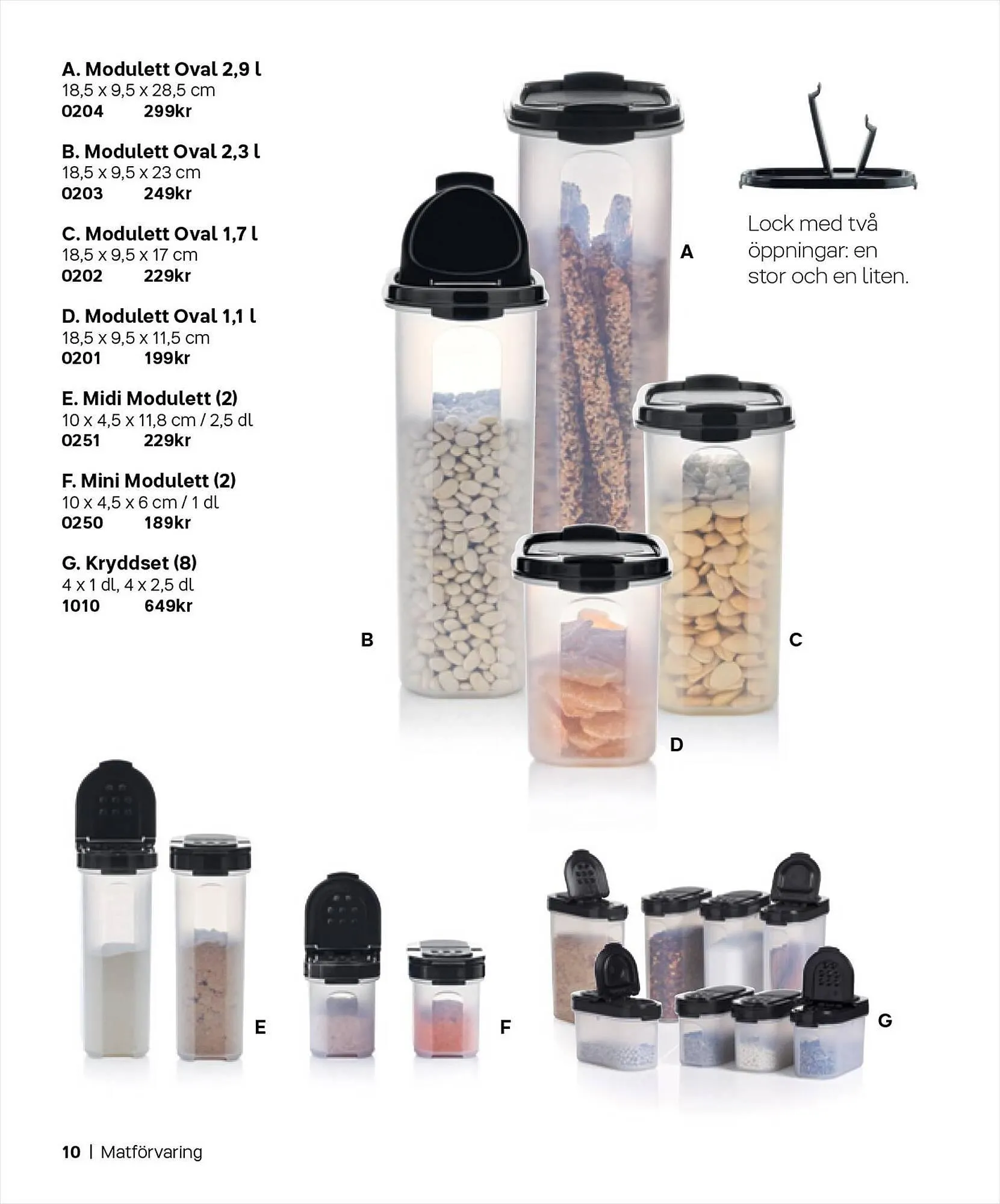 Tupperware reklamblad från 4 september till 28 februari 2024 - Reklamblad sidor 10