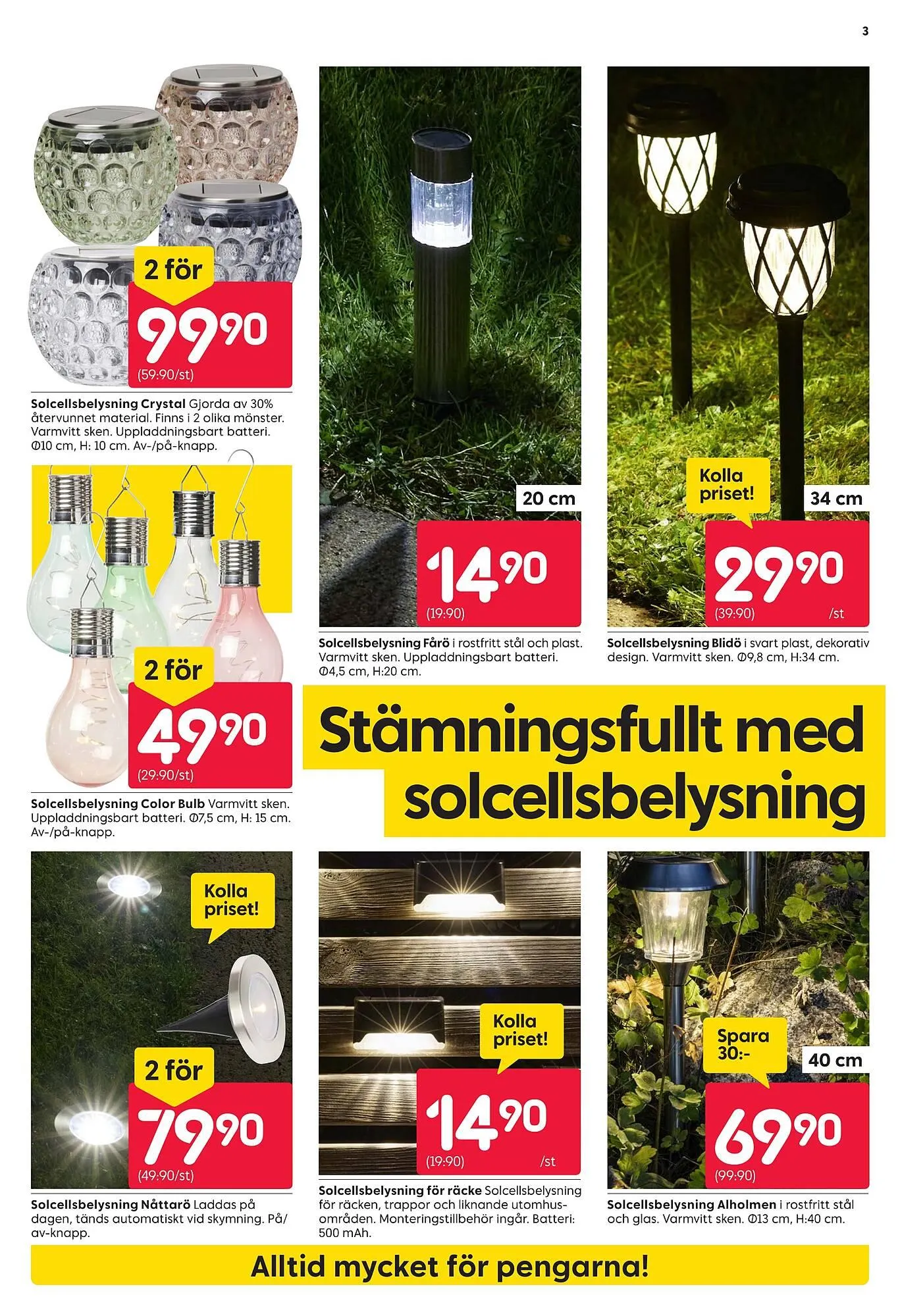 Rusta reklamblad från 22 april till 27 april 2025 - Reklamblad sidor 3
