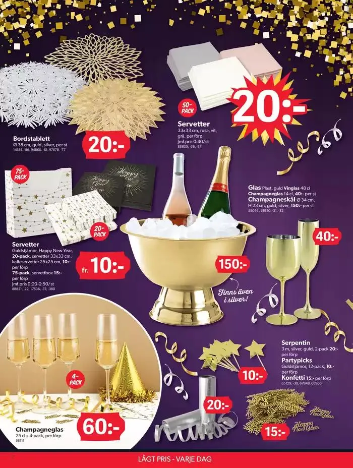 DollarStore Erbjudanden från 17 december till 31 december 2024 - Reklamblad sidor 2