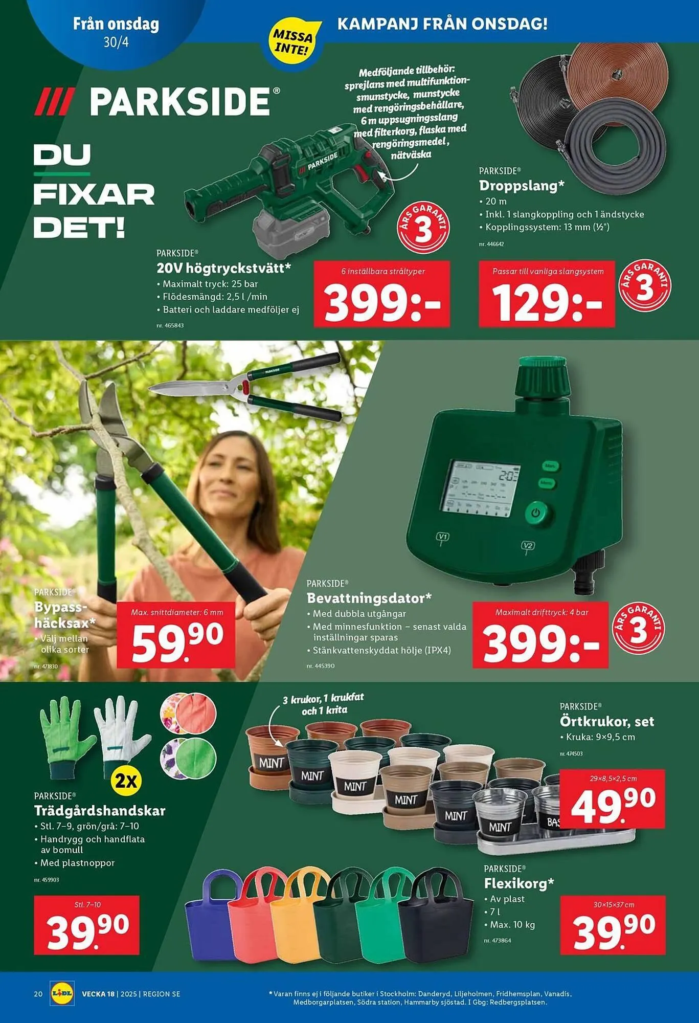 Lidl reklamblad från 28 april till 4 maj 2025 - Reklamblad sidor 22