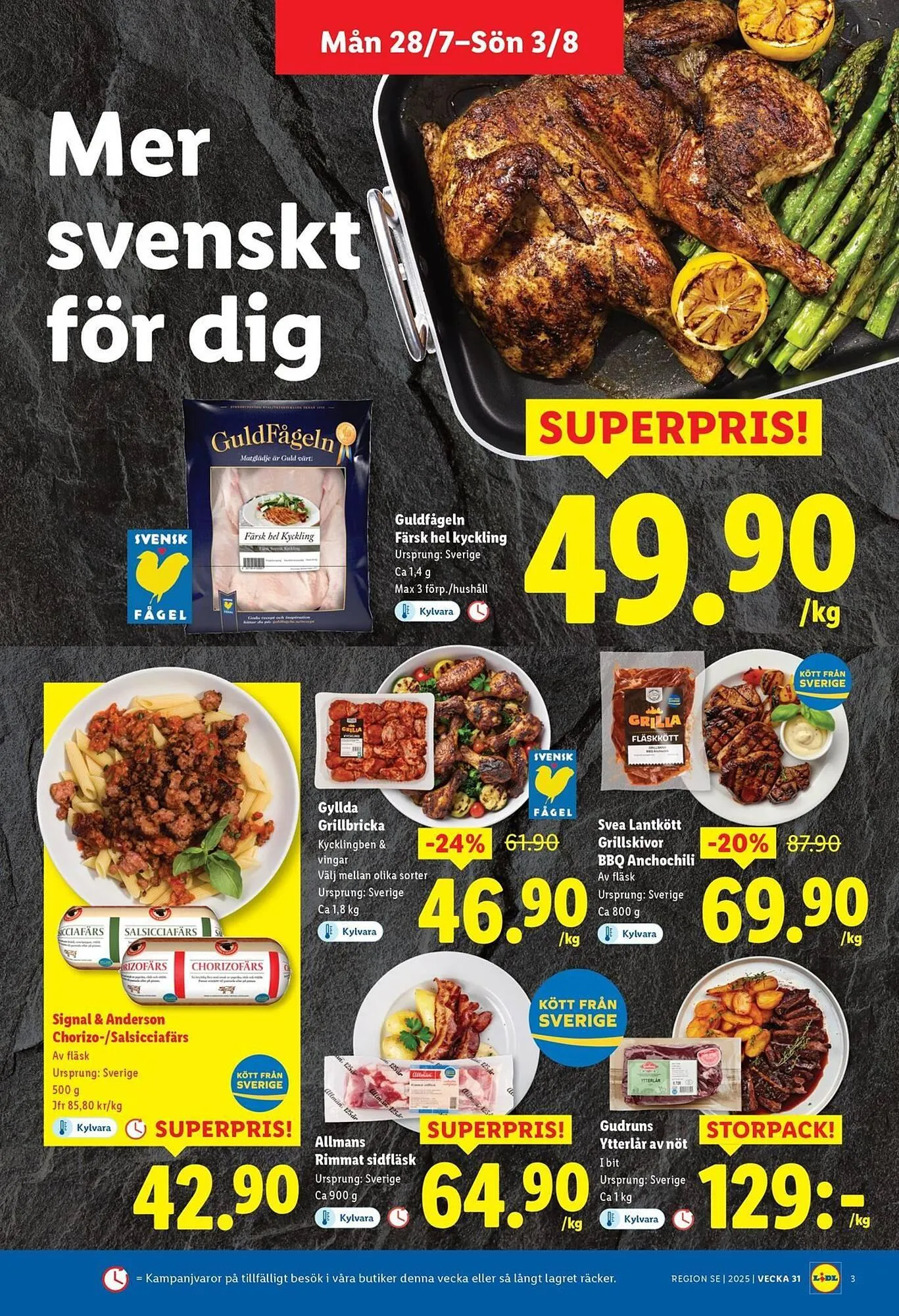 Lidl reklamblad från 28 juli till 3 augusti 2025 - Reklamblad sidor 3
