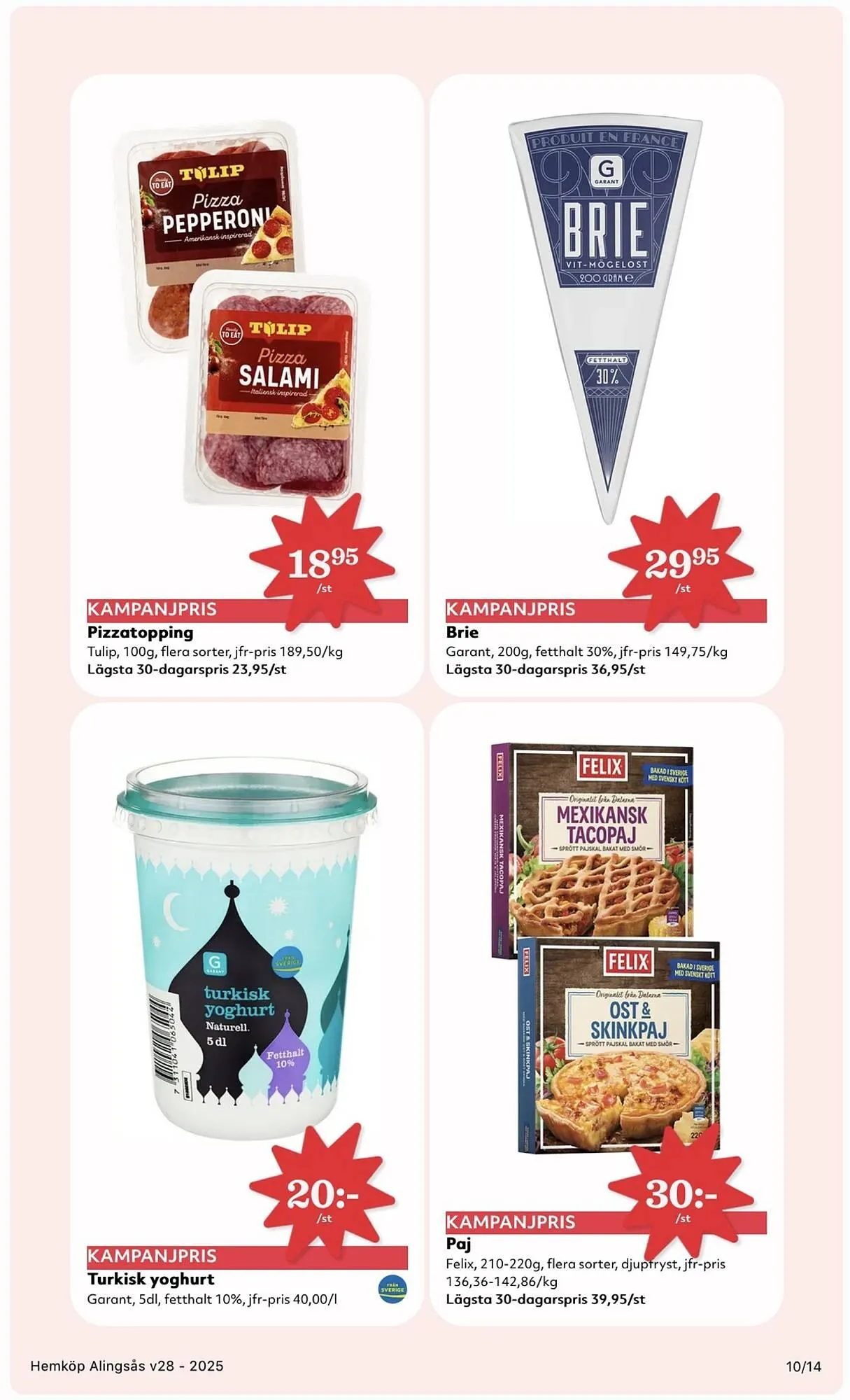 Östenssons reklamblad från 7 juli till 14 juli 2025 - Reklamblad sidor 10