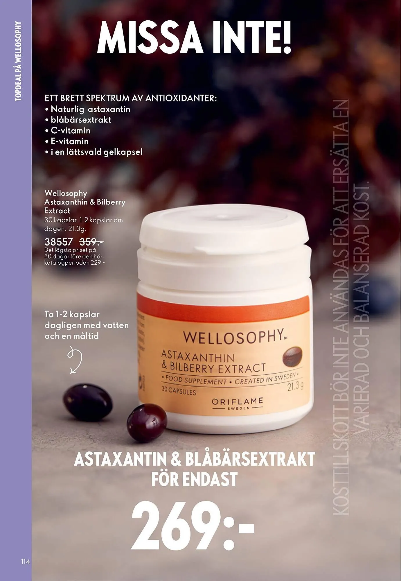 Oriflame reklamblad från 14 september till 7 oktober 2025 - Reklamblad sidor 114