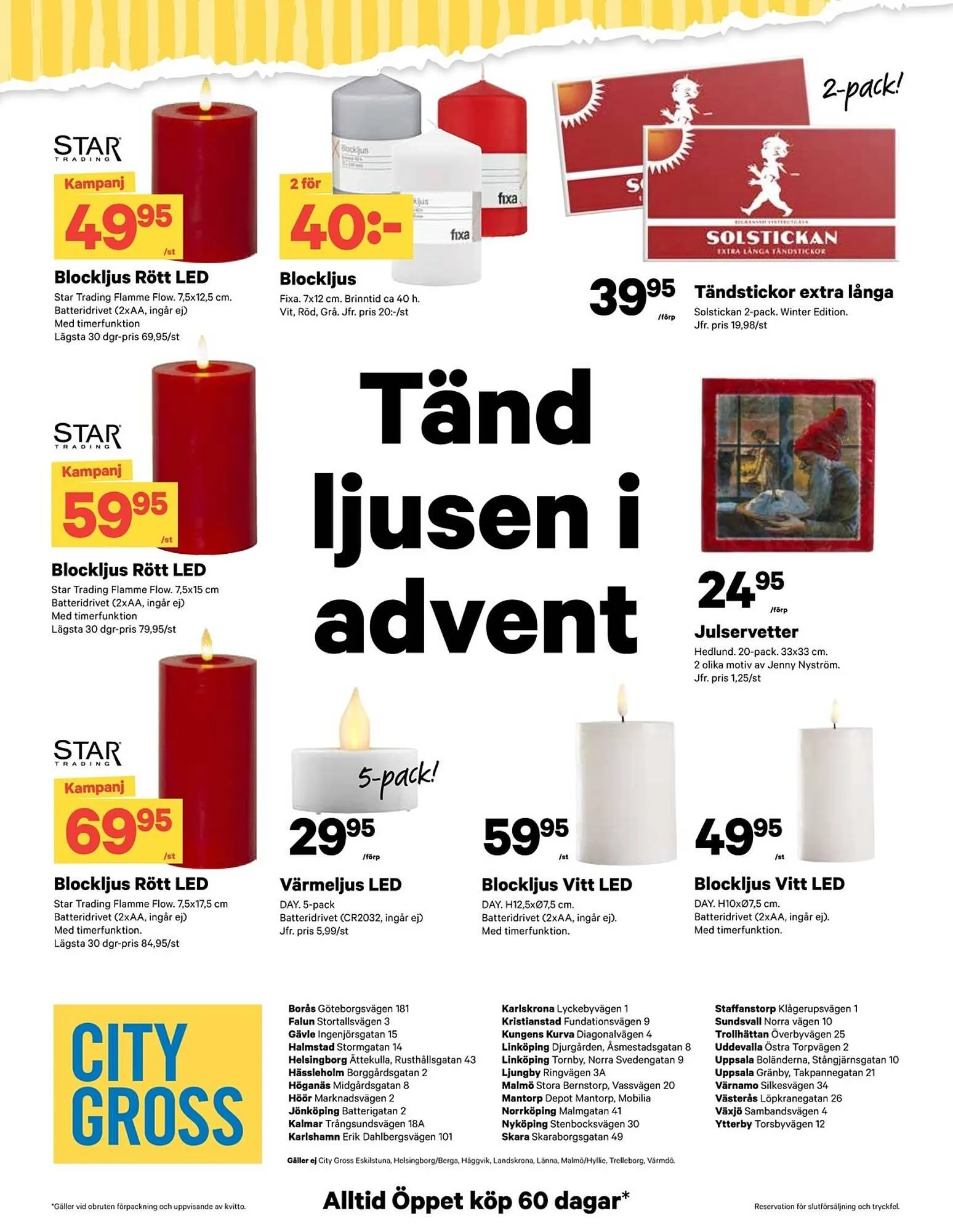 City Gross reklamblad från 3 november till 30 november 2025 - Reklamblad sidor 16