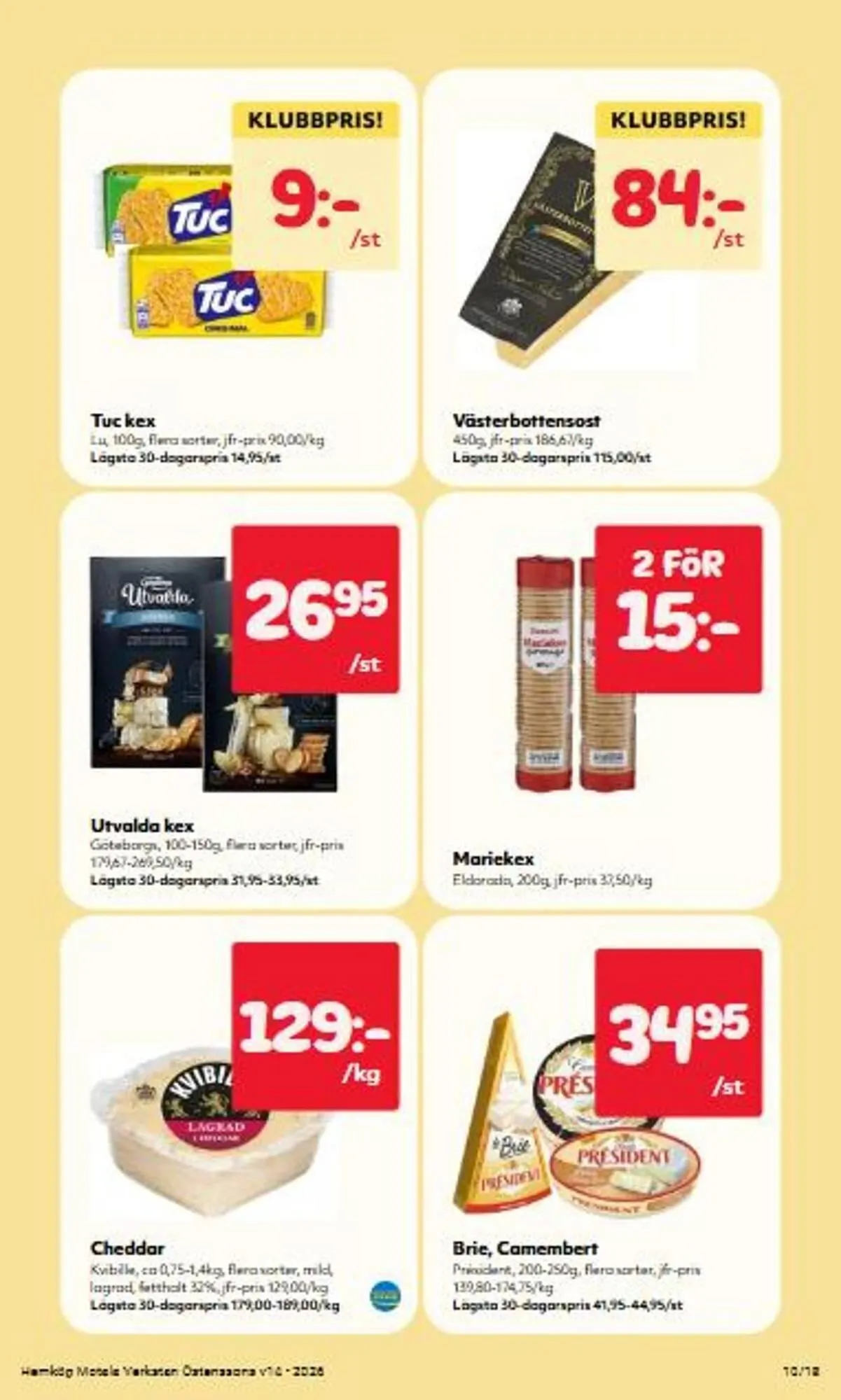 Hemköp reklamblad från 30 mars till 5 april 2026 - Reklamblad sidor 10