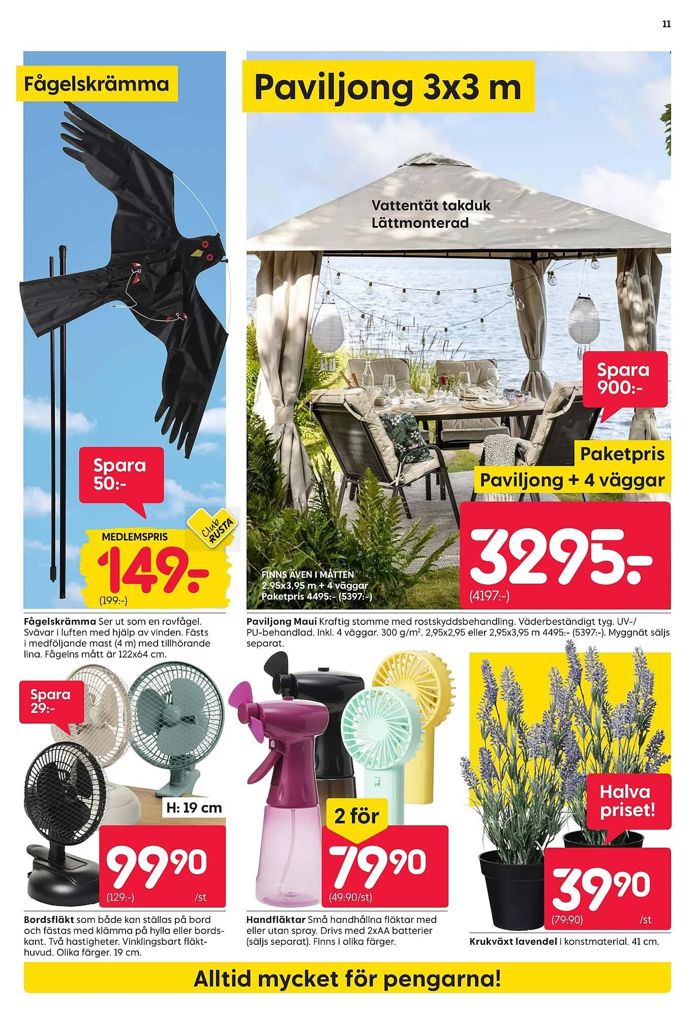 Rusta reklamblad från 5 maj till 10 maj 2025 - Reklamblad sidor 11