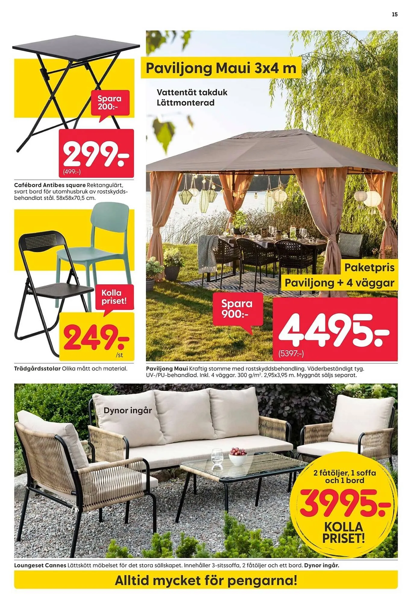 Rusta reklamblad från 14 april till 21 april 2025 - Reklamblad sidor 15