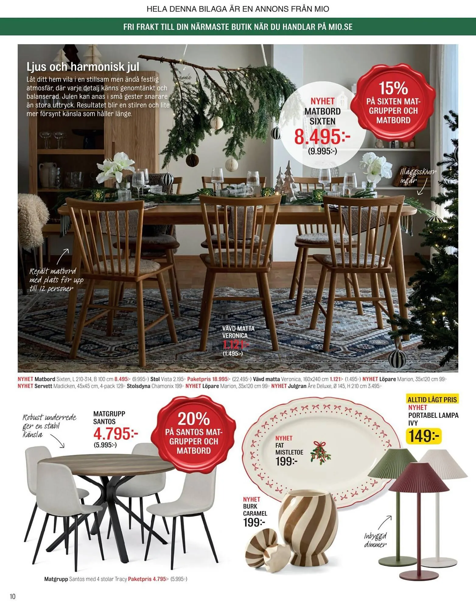 Mio reklamblad från 14 oktober till 10 november 2025 - Reklamblad sidor 10