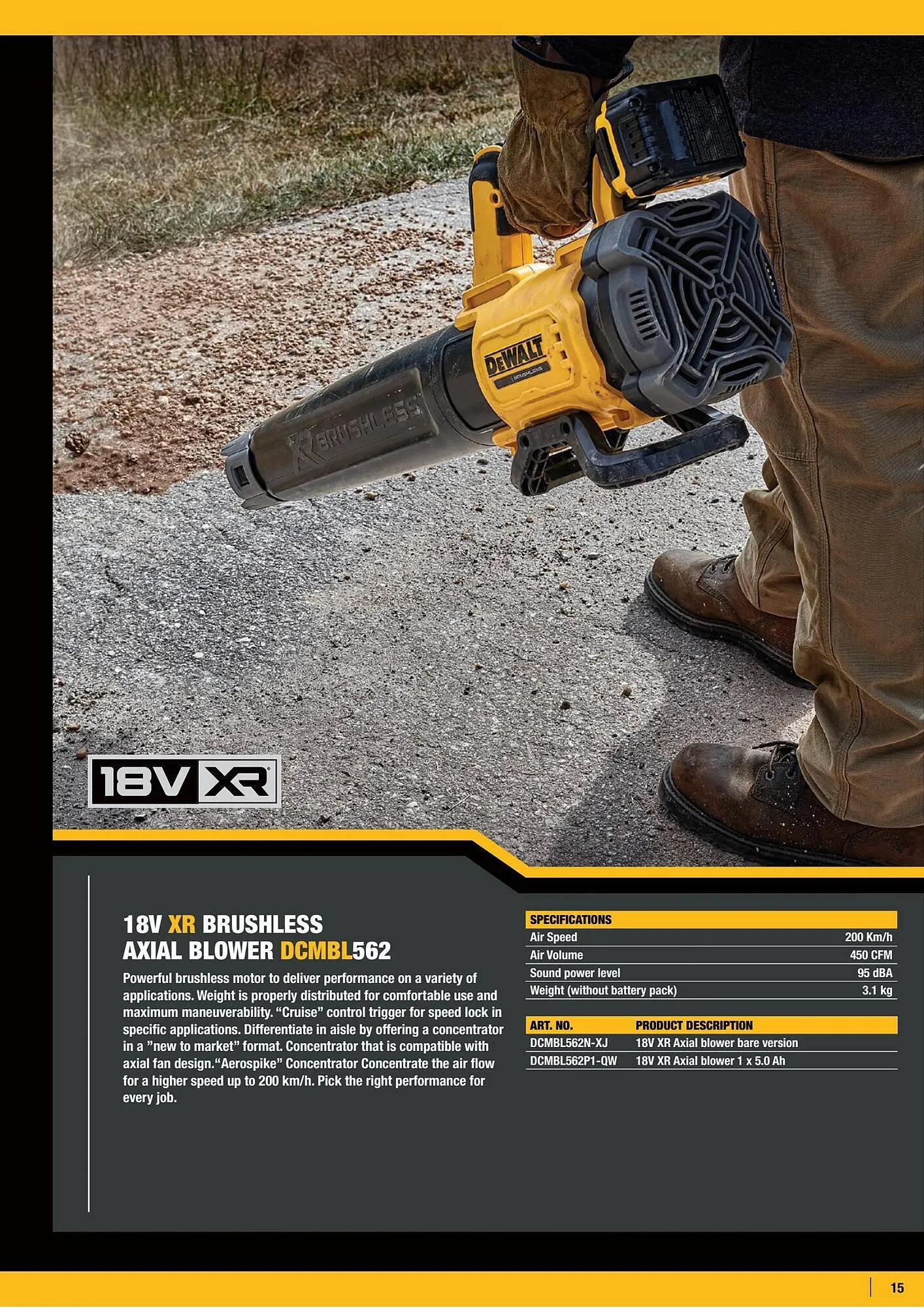 Dewalt reklamblad från 31 augusti till 30 september 2023 - Reklamblad sidor 15