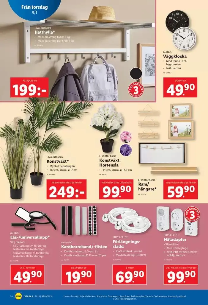 Aktuella deals och erbjudanden från 6 januari till 12 januari 2025 - Reklamblad sidor 22