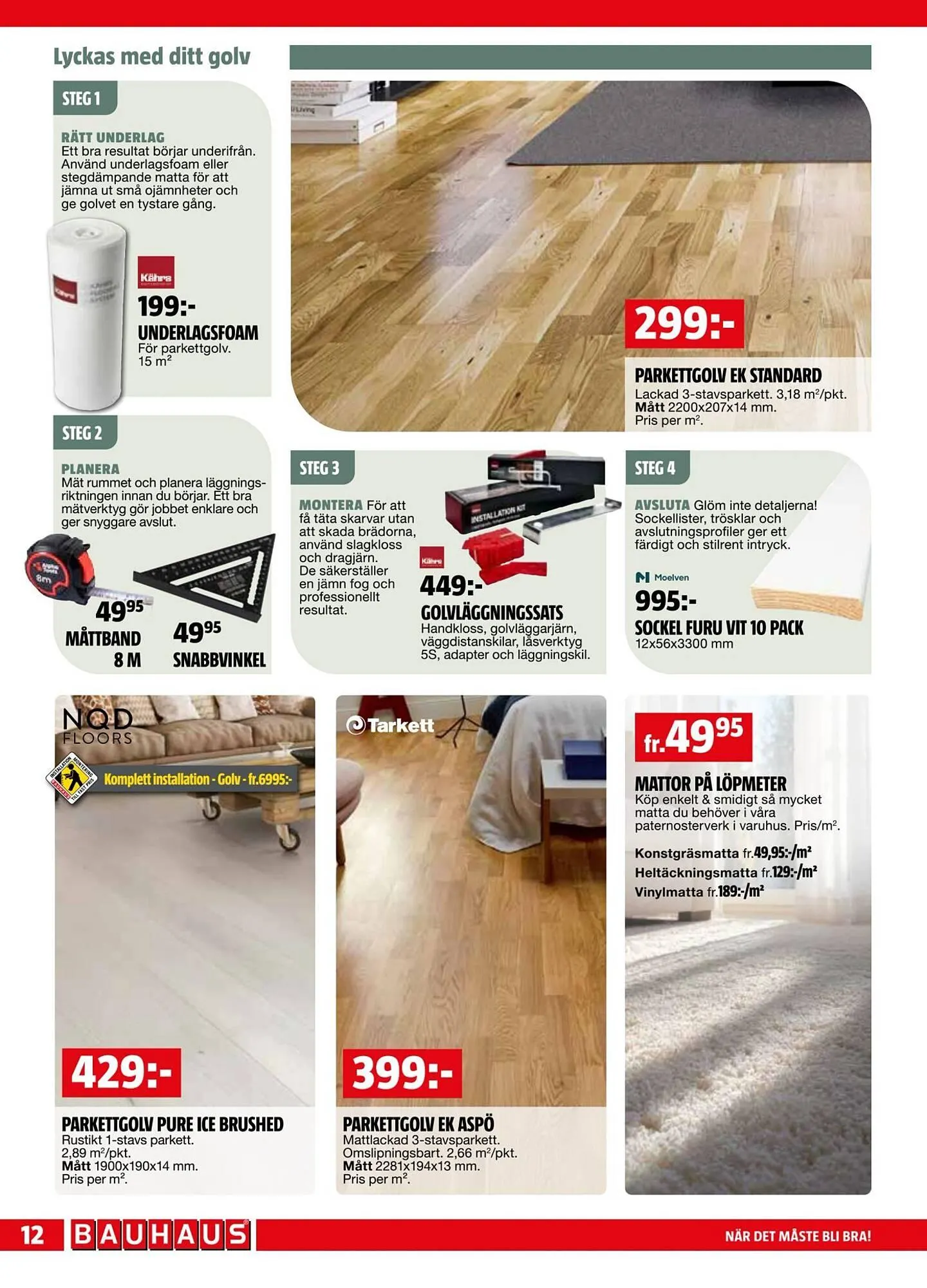 Bauhaus reklamblad från 2 mars till 16 mars 2026 - Reklamblad sidor 12