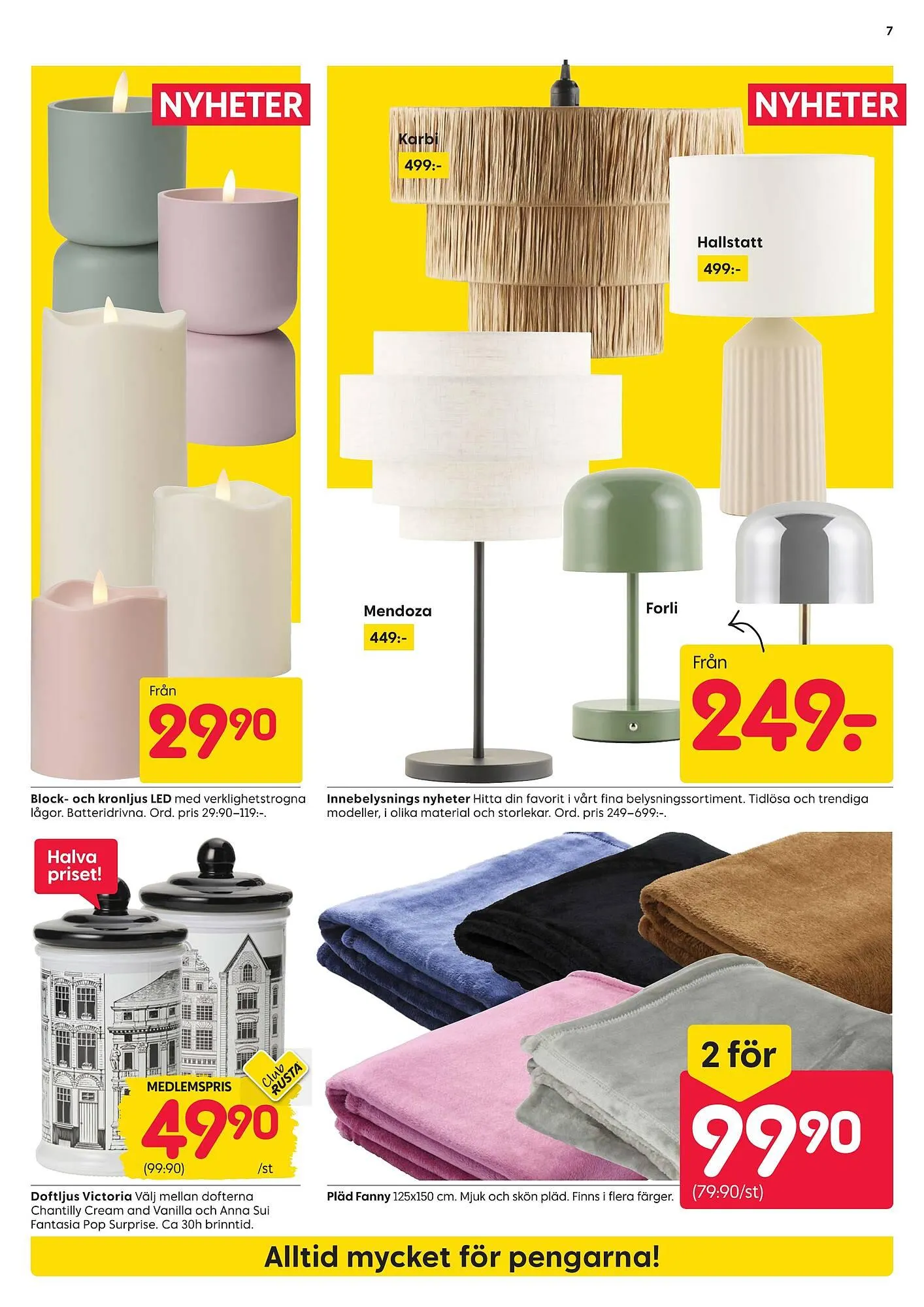 Rusta reklamblad från 18 augusti till 23 augusti 2025 - Reklamblad sidor 7