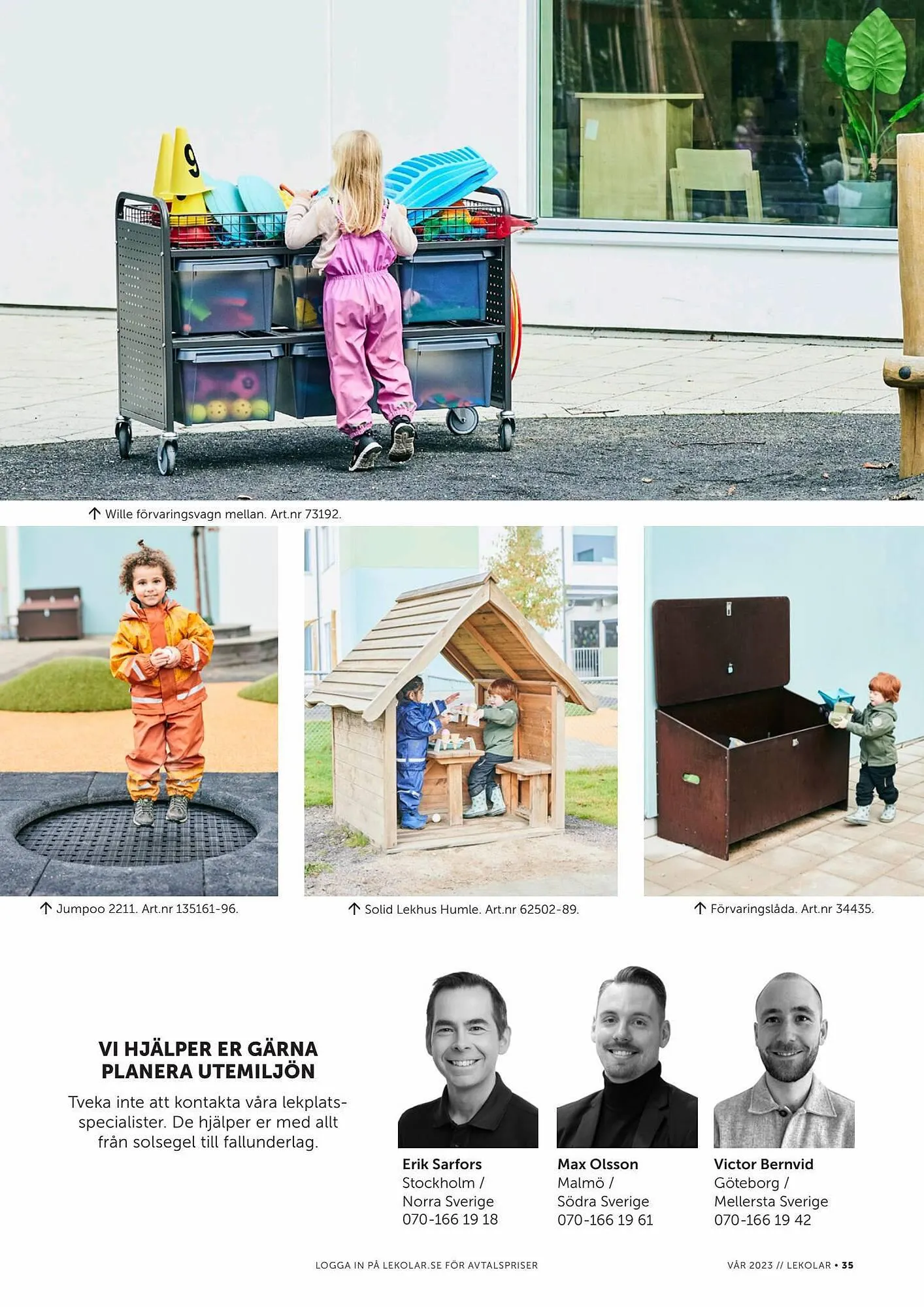 Lekolar reklamblad från 1 oktober till 11 november 2023 - Reklamblad sidor 35