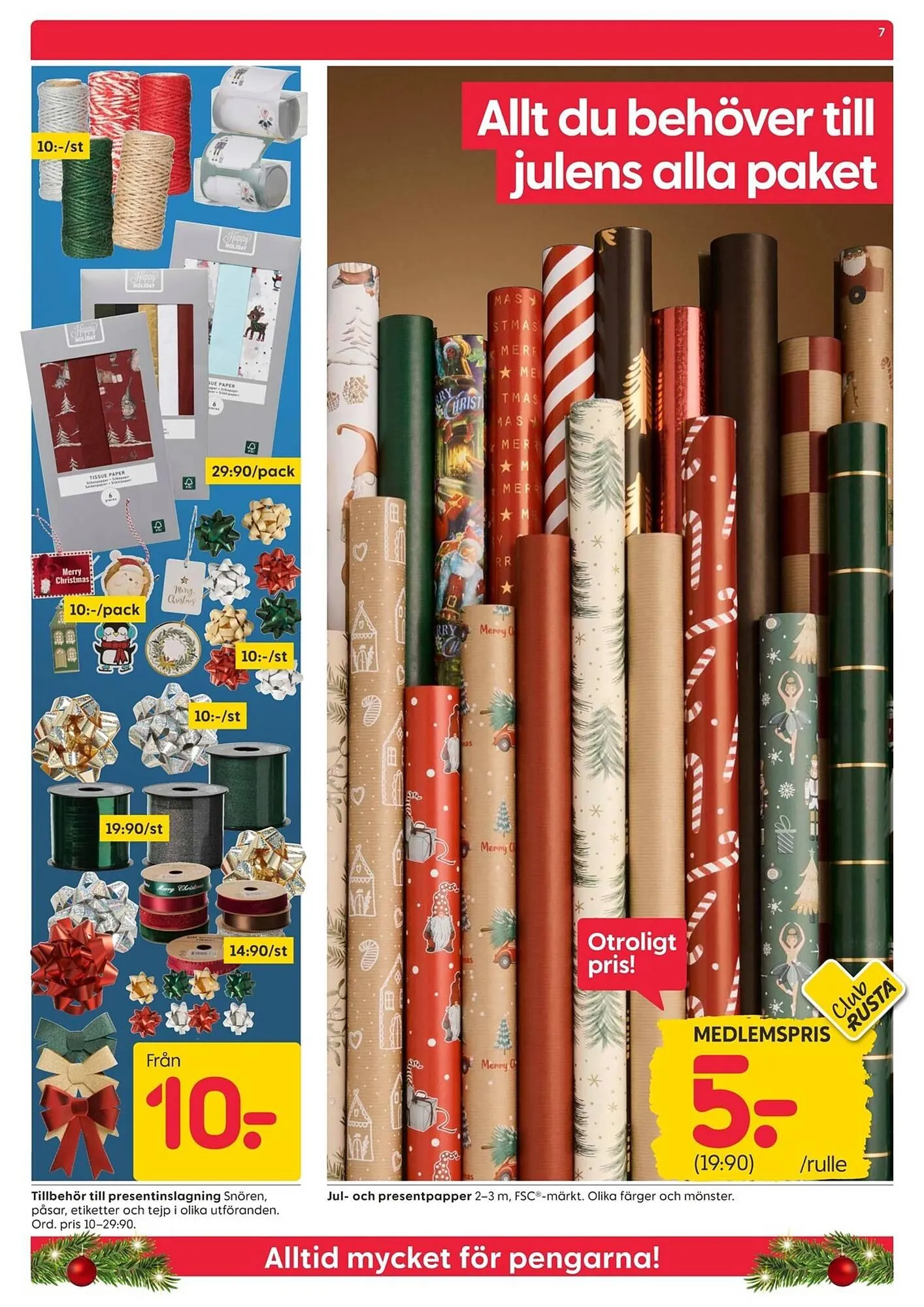 Rusta reklamblad från 15 december till 23 december 2025 - Reklamblad sidor 7