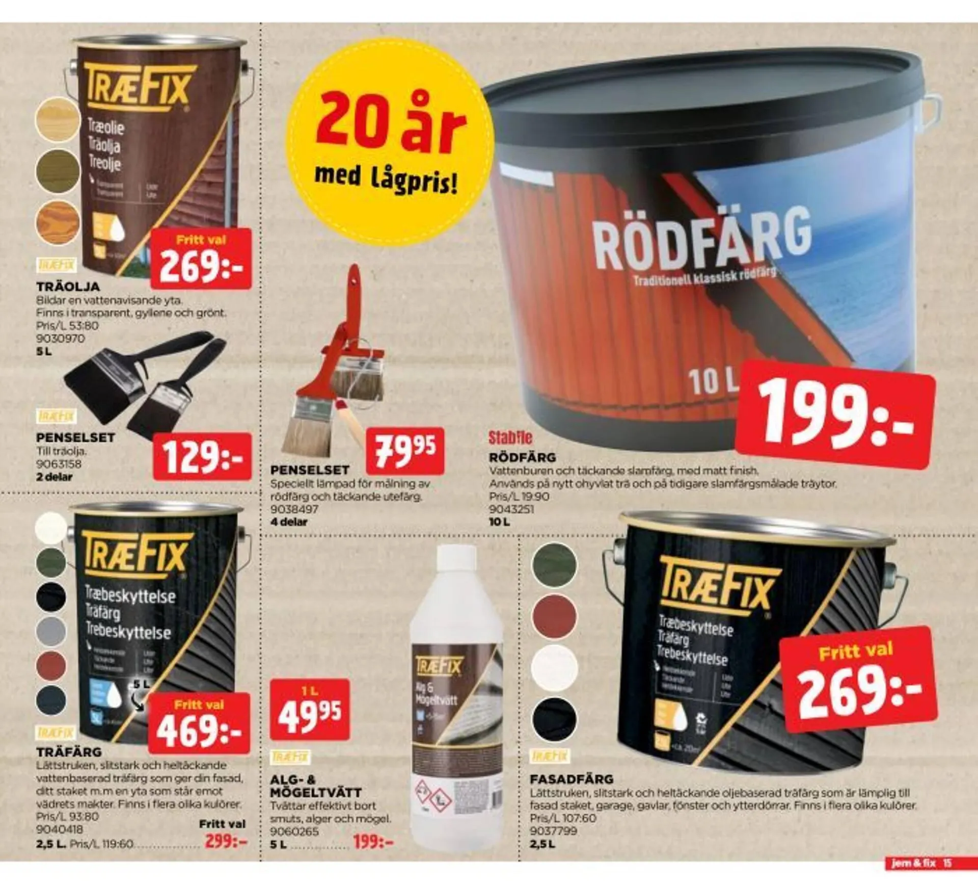 Jem&Fix reklamblad från 21 april till 27 april 2025 - Reklamblad sidor 15