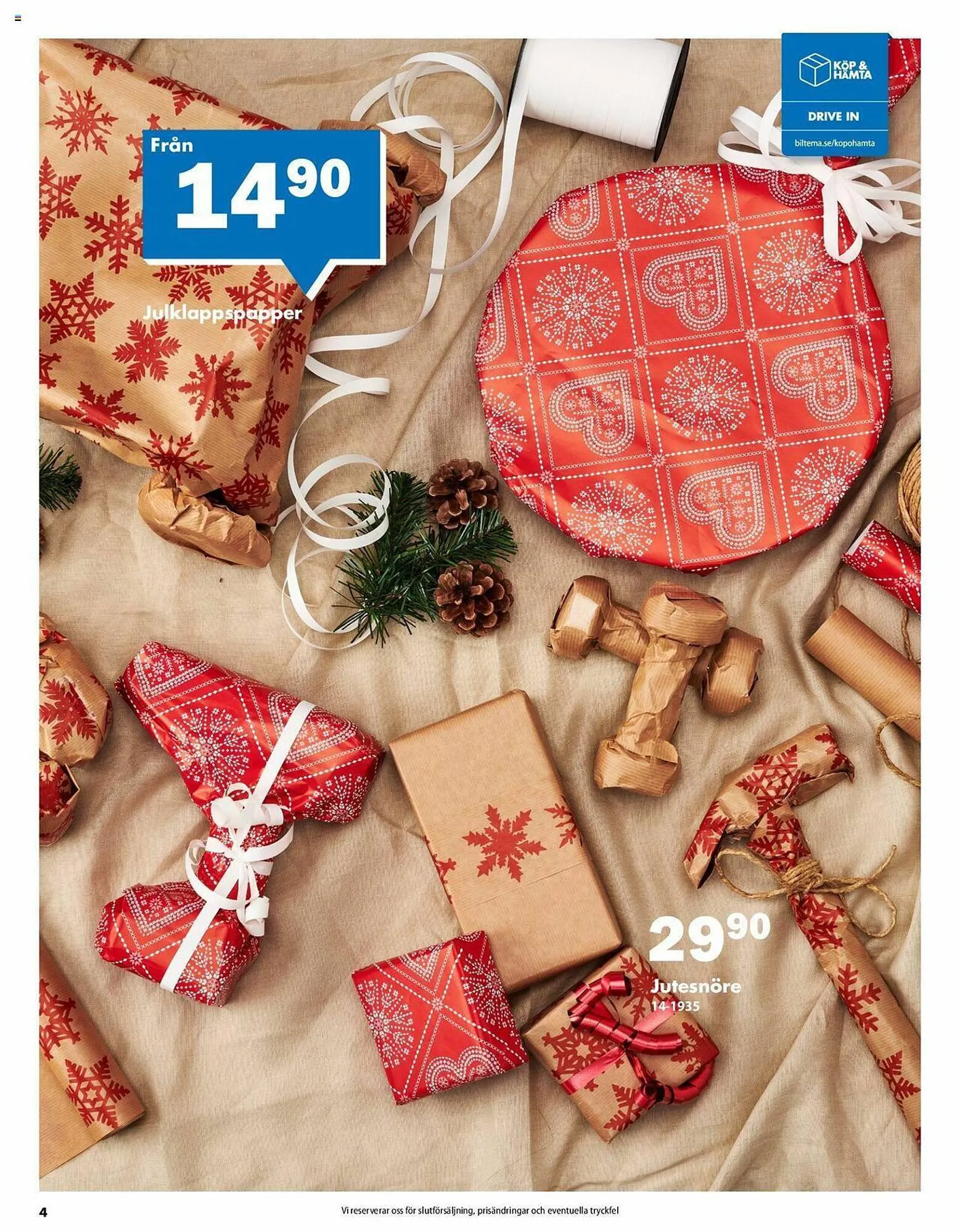 Biltema reklamblad från 24 november till 24 december 2023 - Reklamblad sidor 4
