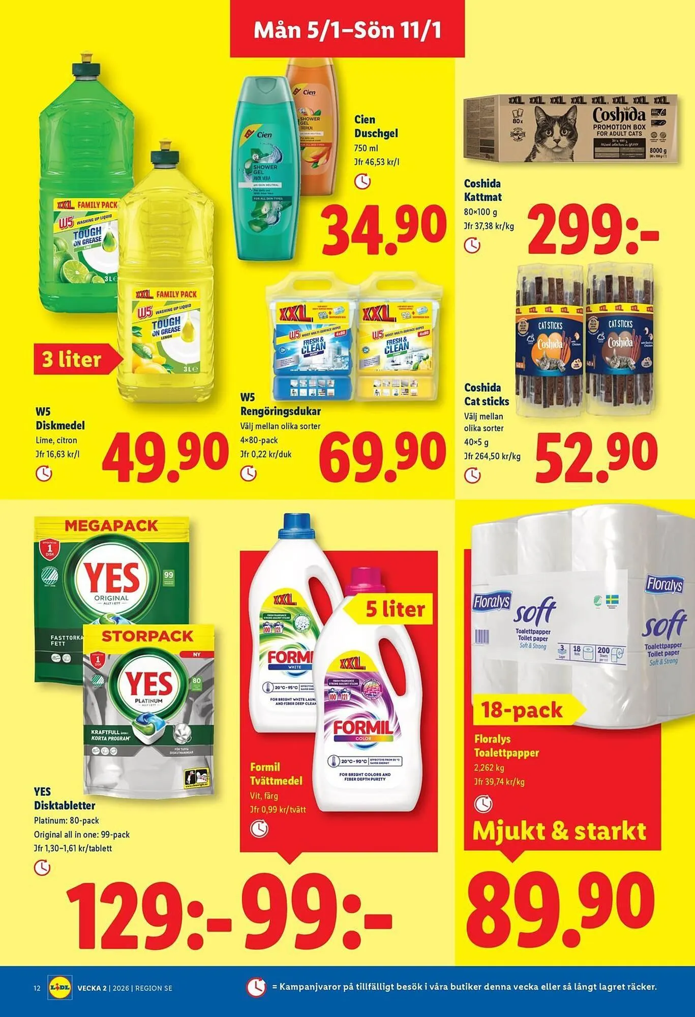 Lidl reklamblad från 5 januari till 11 januari 2026 - Reklamblad sidor 14