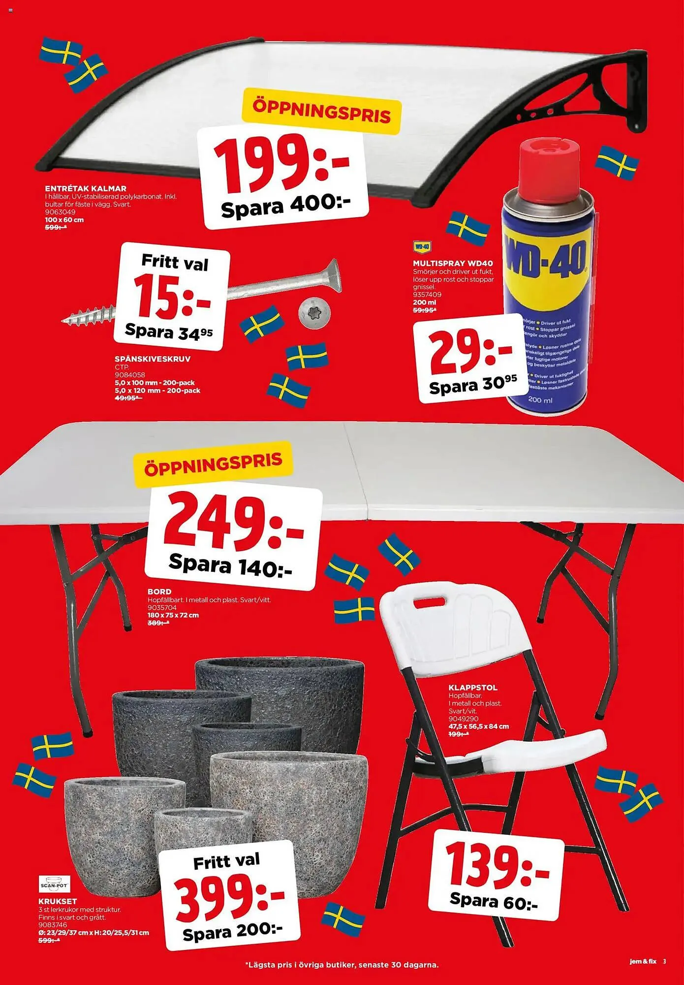 Jem&Fix reklamblad från 5 maj till 10 maj 2026 - Reklamblad sidor 3