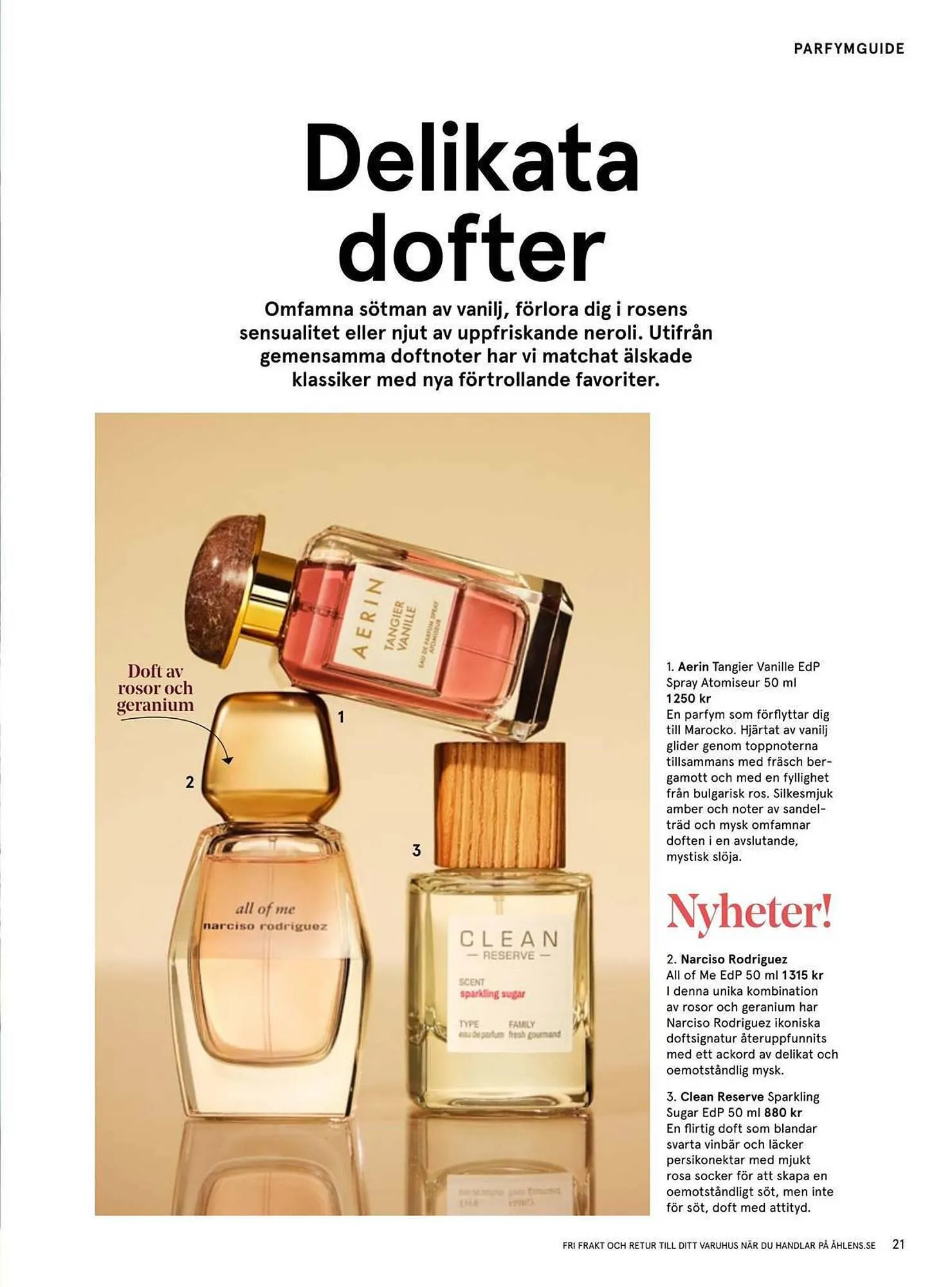 Åhléns reklamblad från 25 oktober till 14 november 2023 - Reklamblad sidor 21