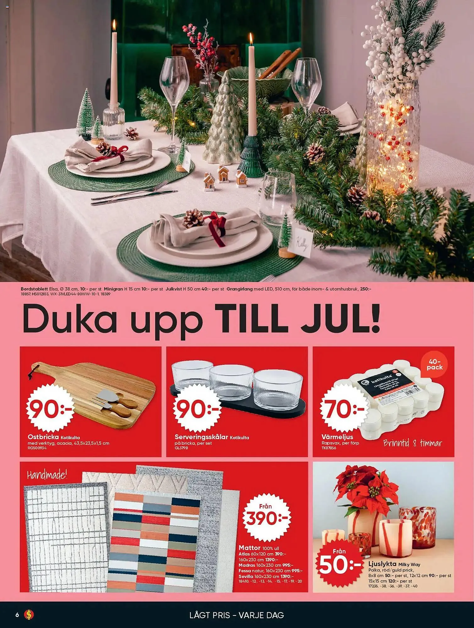 DollarStore annonsblad från 1 december till 7 december 2025 - Reklamblad sidor 6
