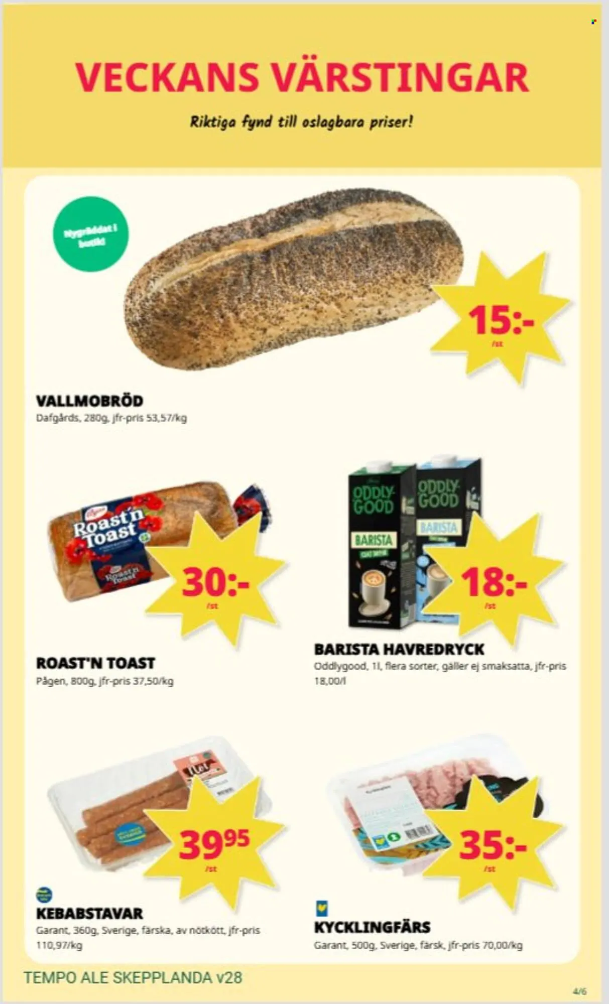 Tempo reklamblad från 7 juli till 13 juli 2025 - Reklamblad sidor 4