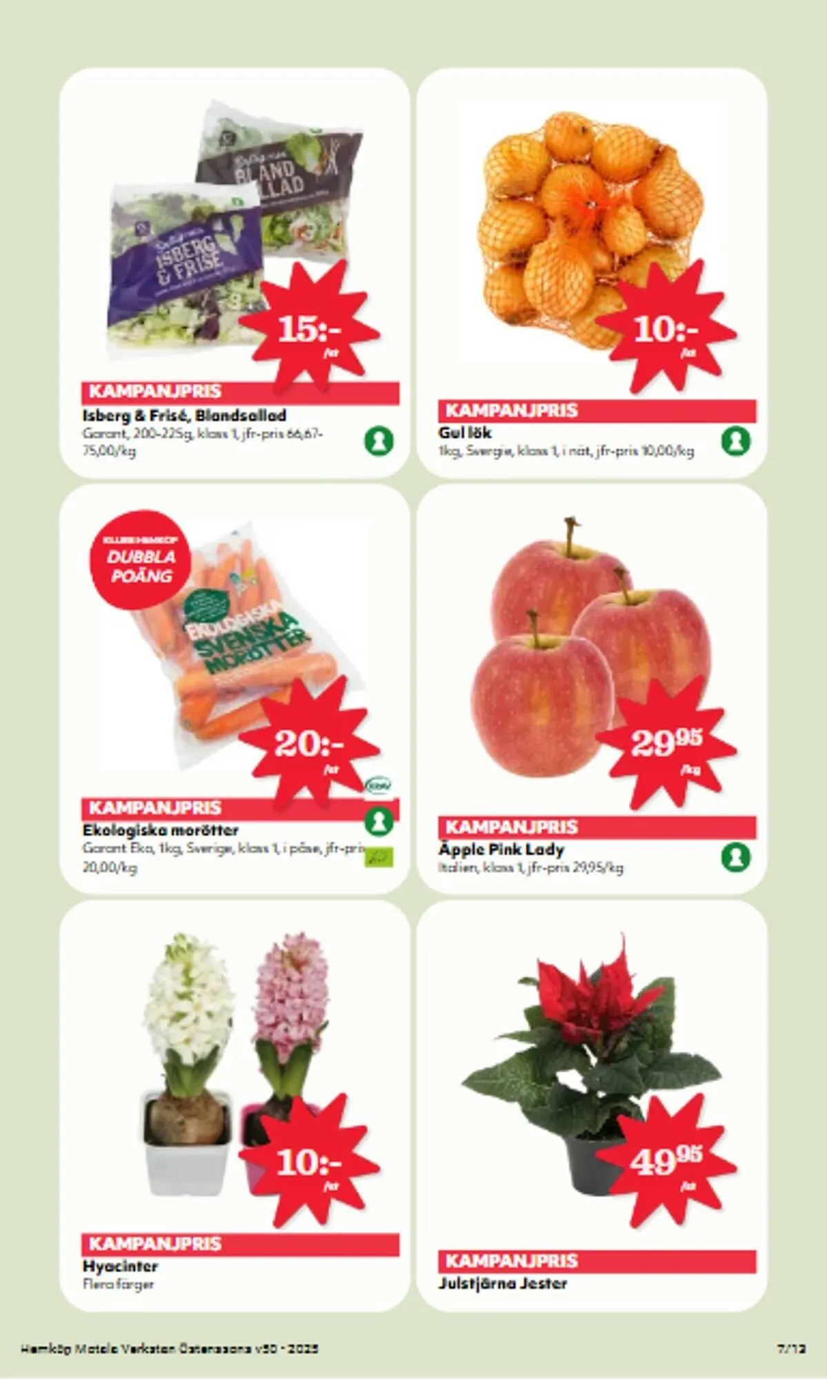 Östenssons reklamblad från 8 december till 14 december 2025 - Reklamblad sidor 7