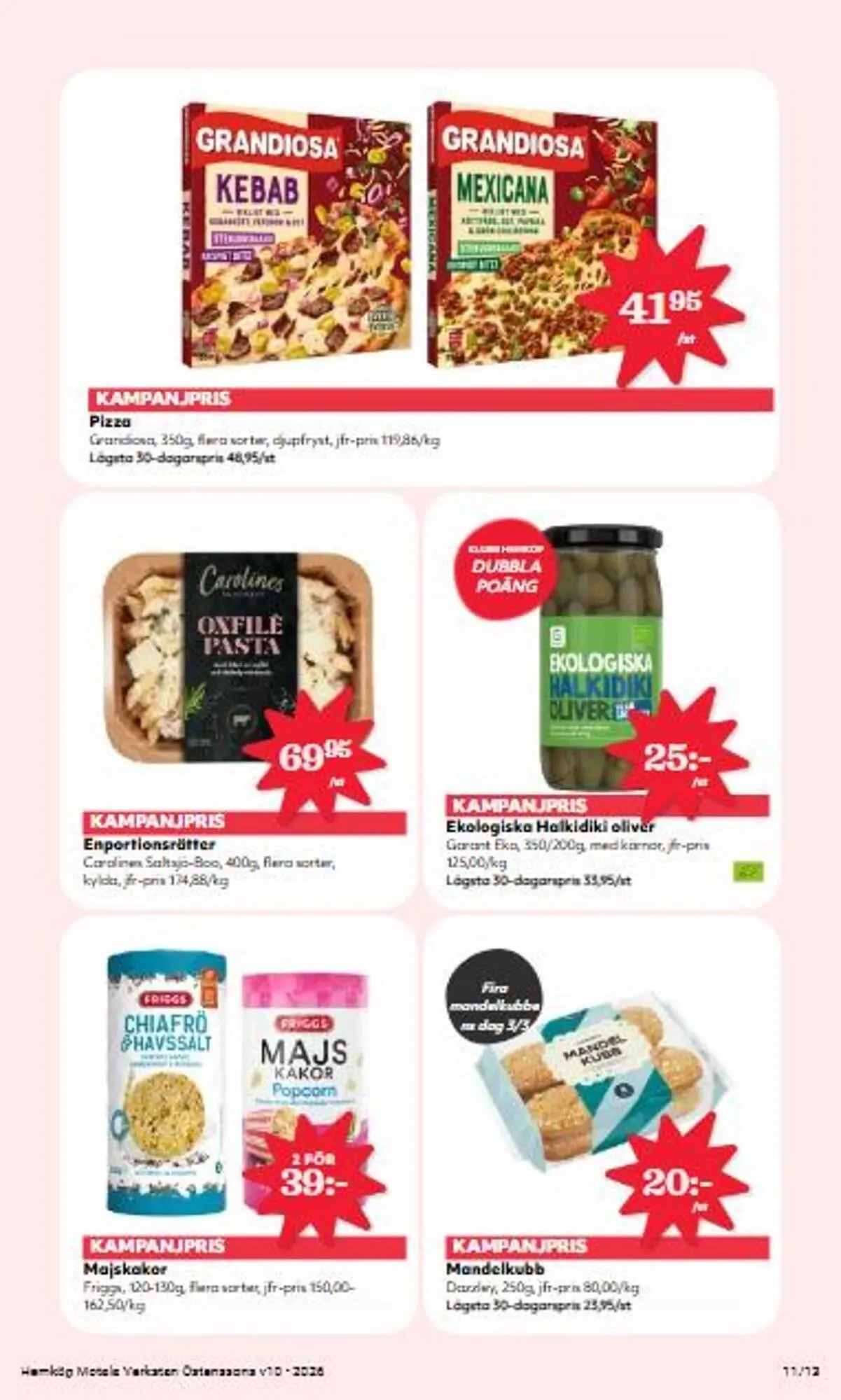 Östenssons reklamblad från 2 mars till 8 mars 2026 - Reklamblad sidor 11