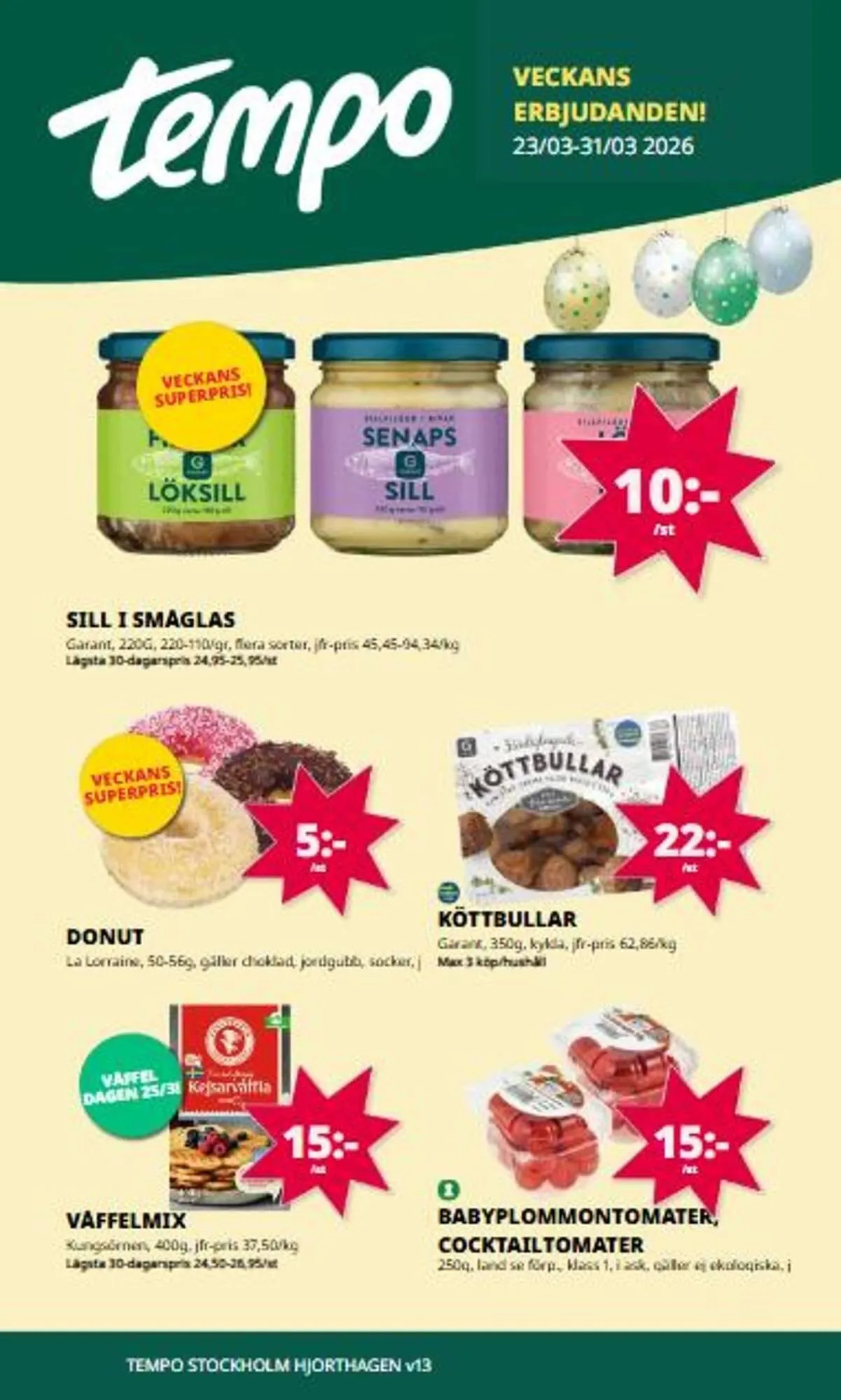 Tempo reklamblad - 1