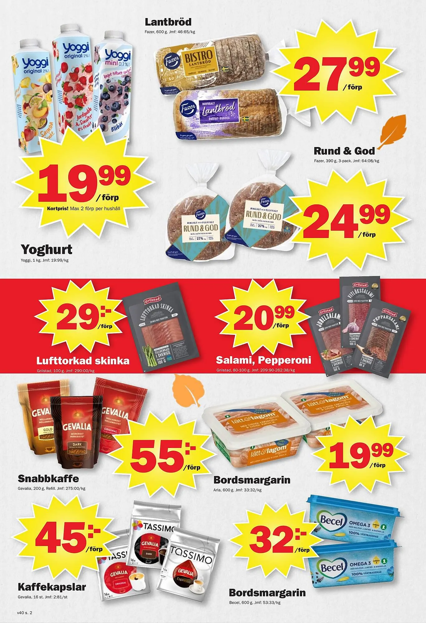 Pekås reklamblad från 2 oktober till 8 oktober 2023 - Reklamblad sidor 2