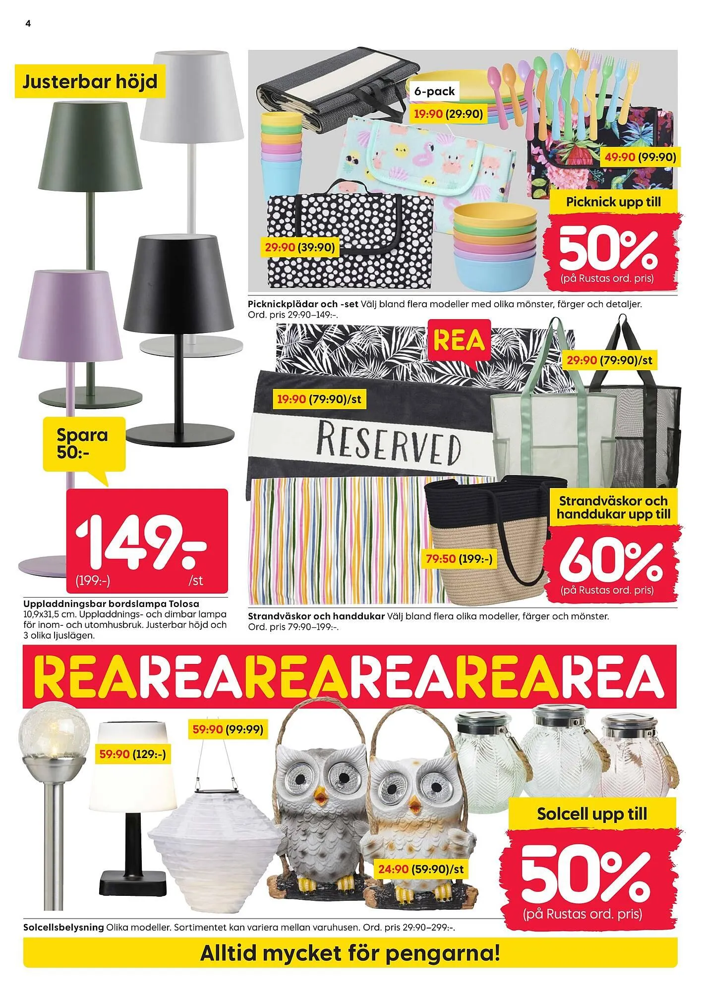 Rusta reklamblad från 28 juli till 4 augusti 2025 - Reklamblad sidor 4