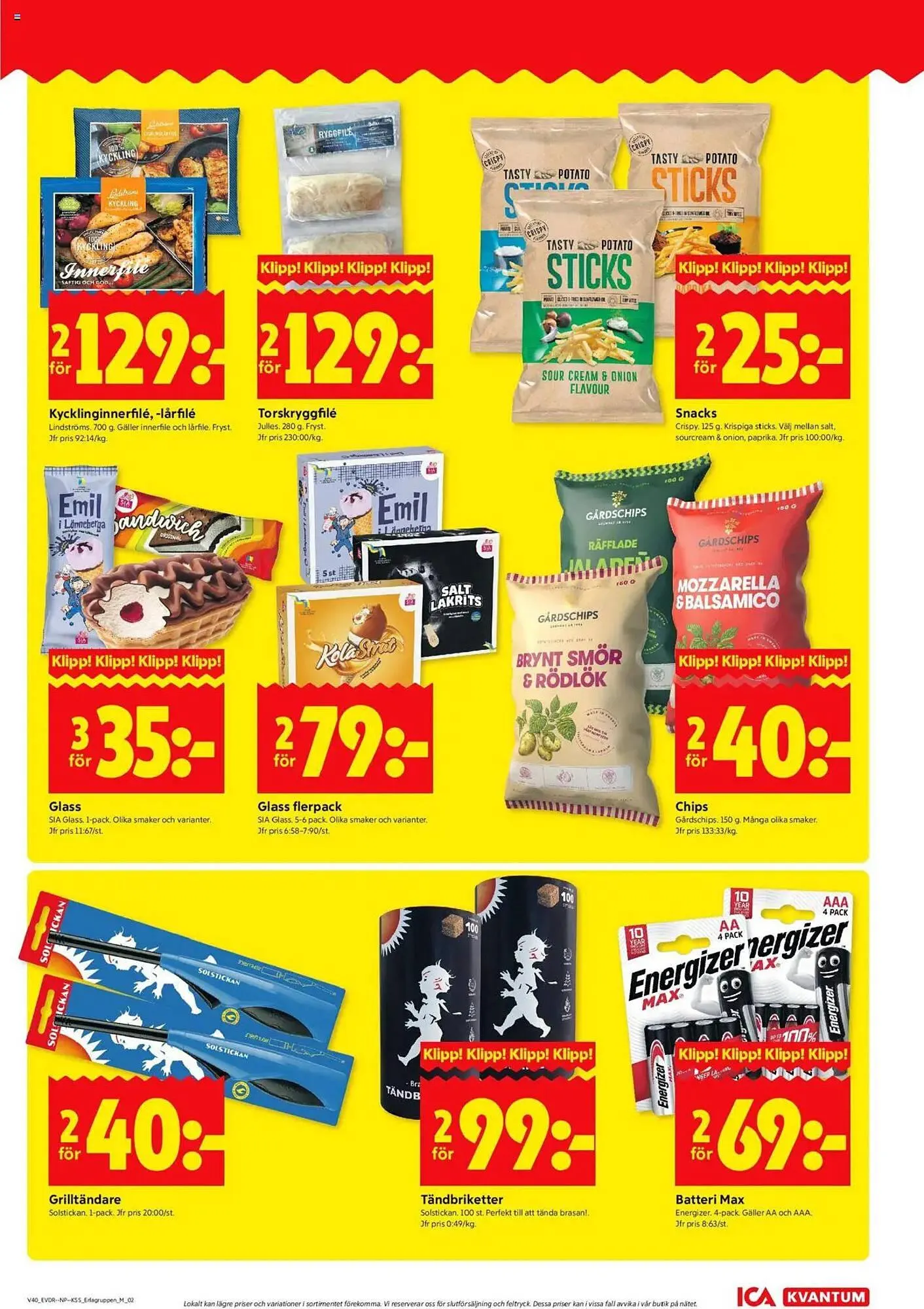 ICA Kvantum reklamblad från 29 september till 5 oktober 2025 - Reklamblad sidor 7