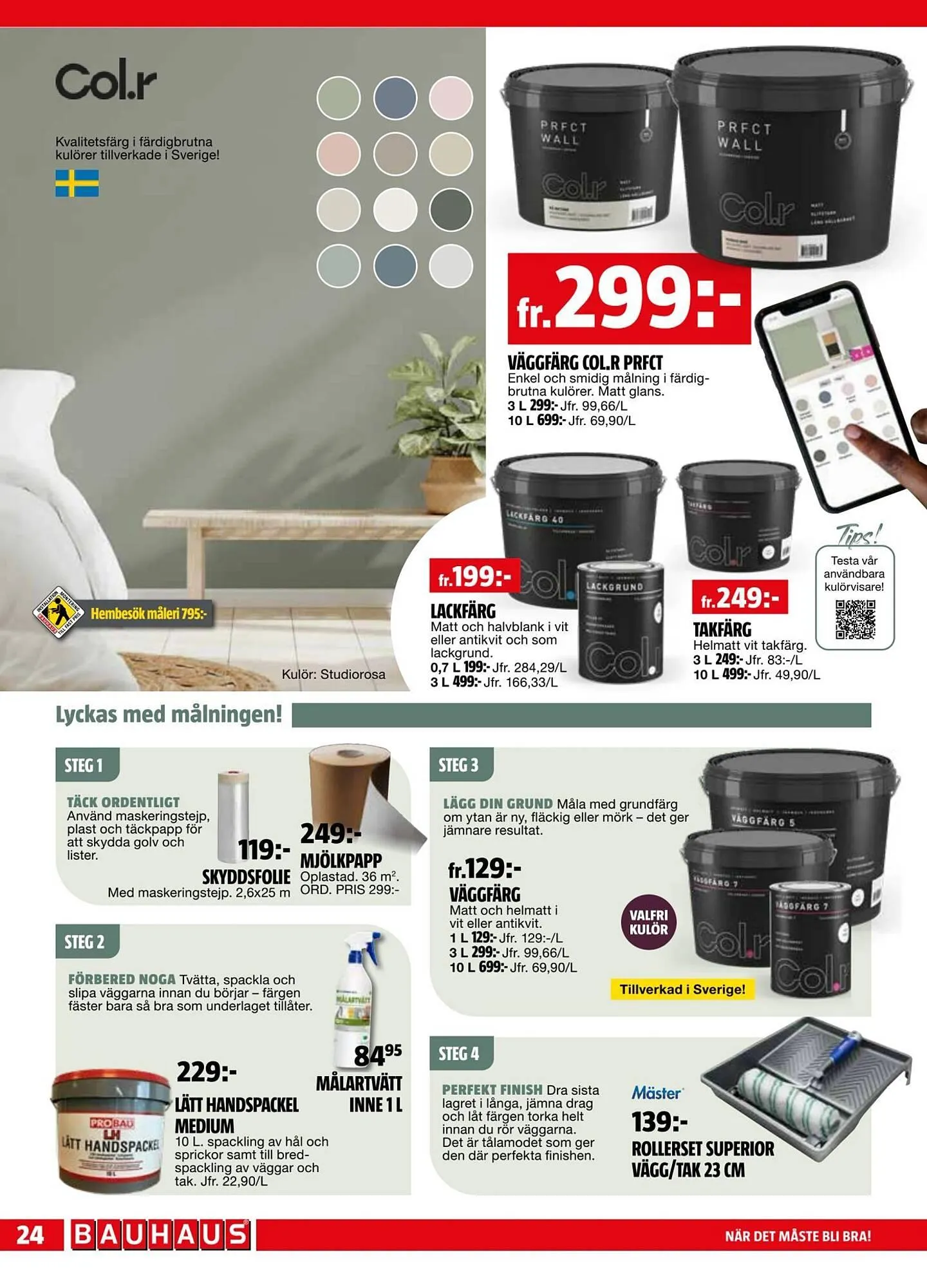 Bauhaus reklamblad från 4 maj till 18 maj 2026 - Reklamblad sidor 24