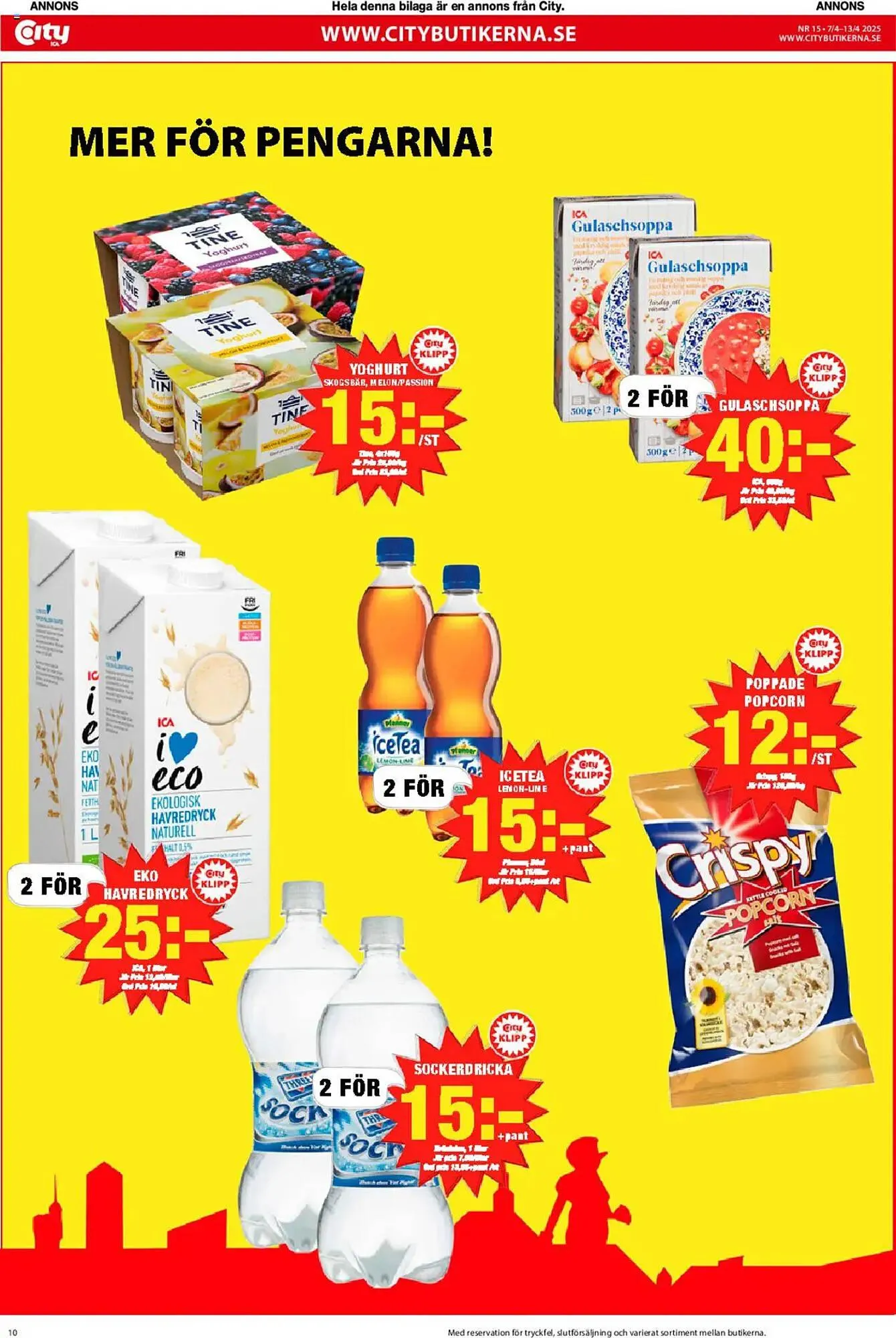 ICA Kvantum reklamblad från 7 april till 13 april 2025 - Reklamblad sidor 10