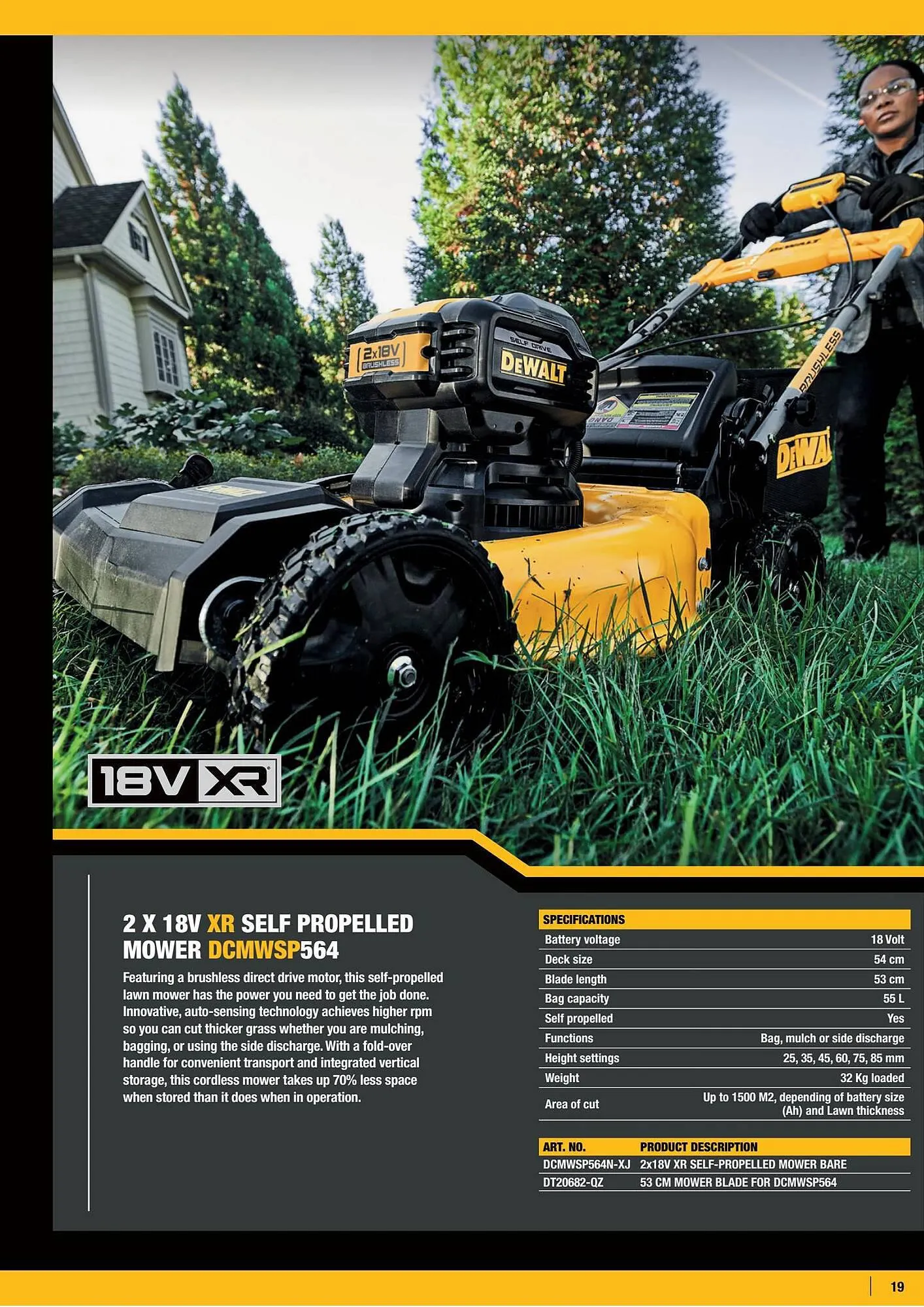 Dewalt reklamblad från 31 augusti till 30 september 2023 - Reklamblad sidor 19
